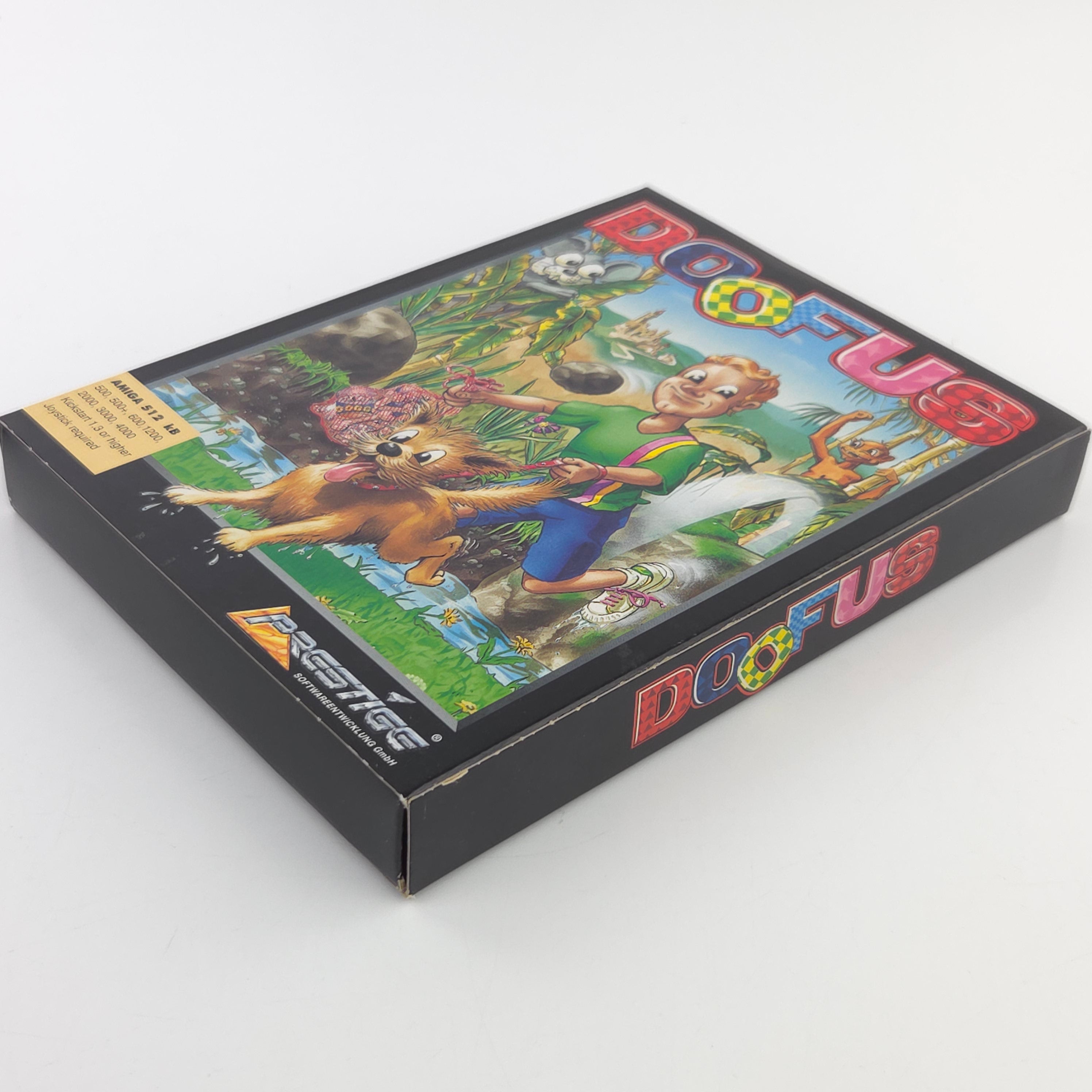 Commodore Amiga Spiel Doofus Big Box OVP PAL 1993 Prestige