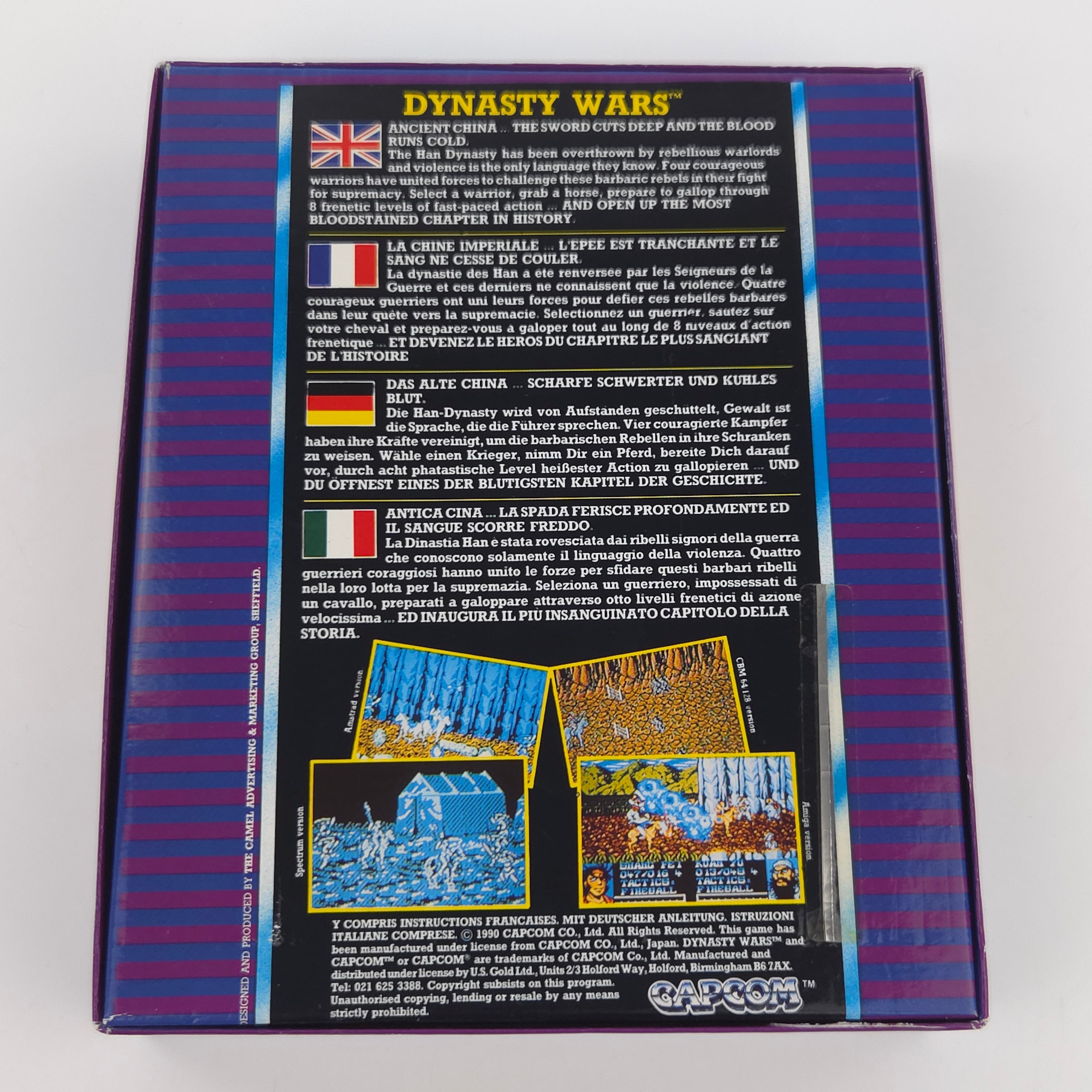 Commodore Amiga Spiel – Dynasty Wars (OVP PAL)