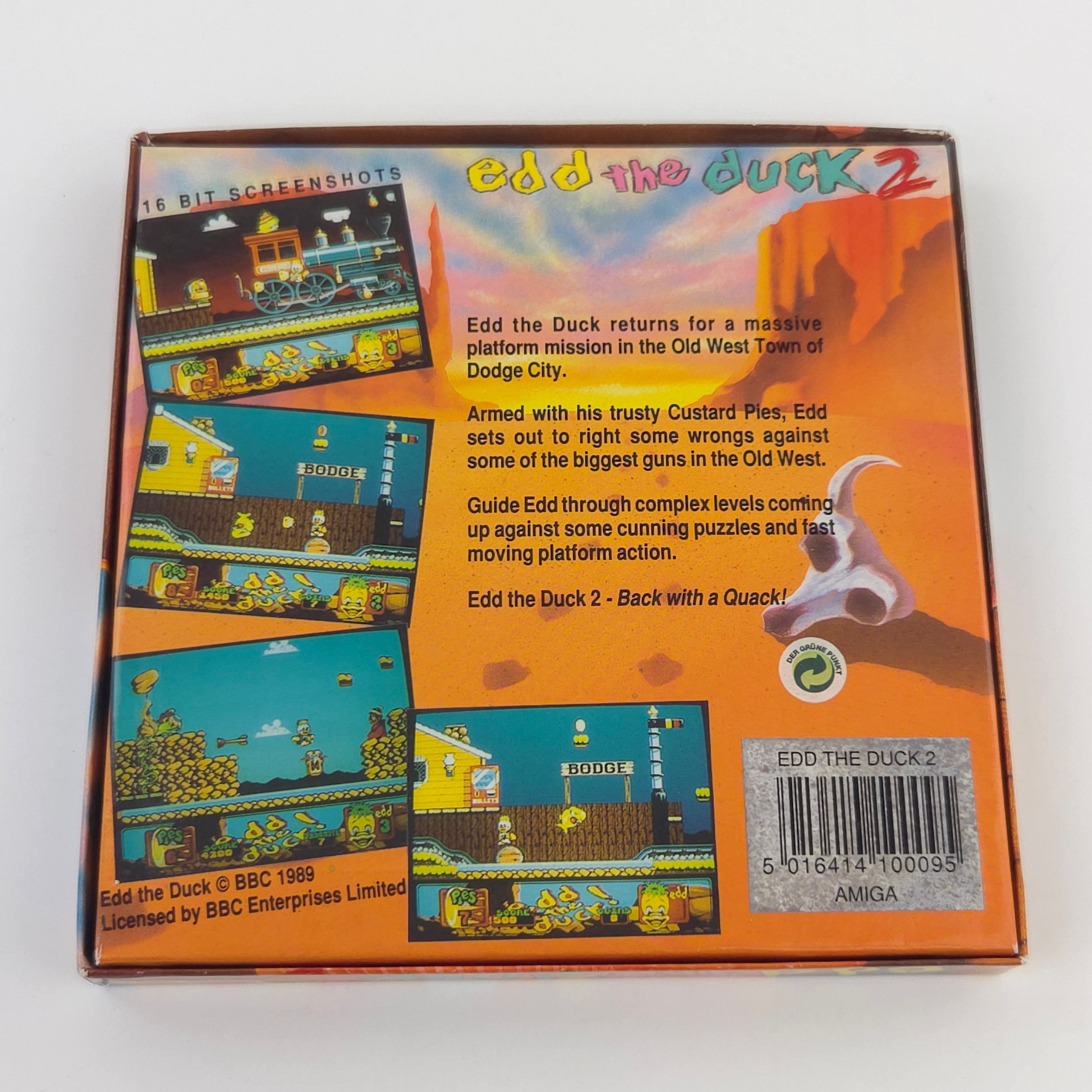 Commodore Amiga Spiel – Edd the Duck 2 (OVP)