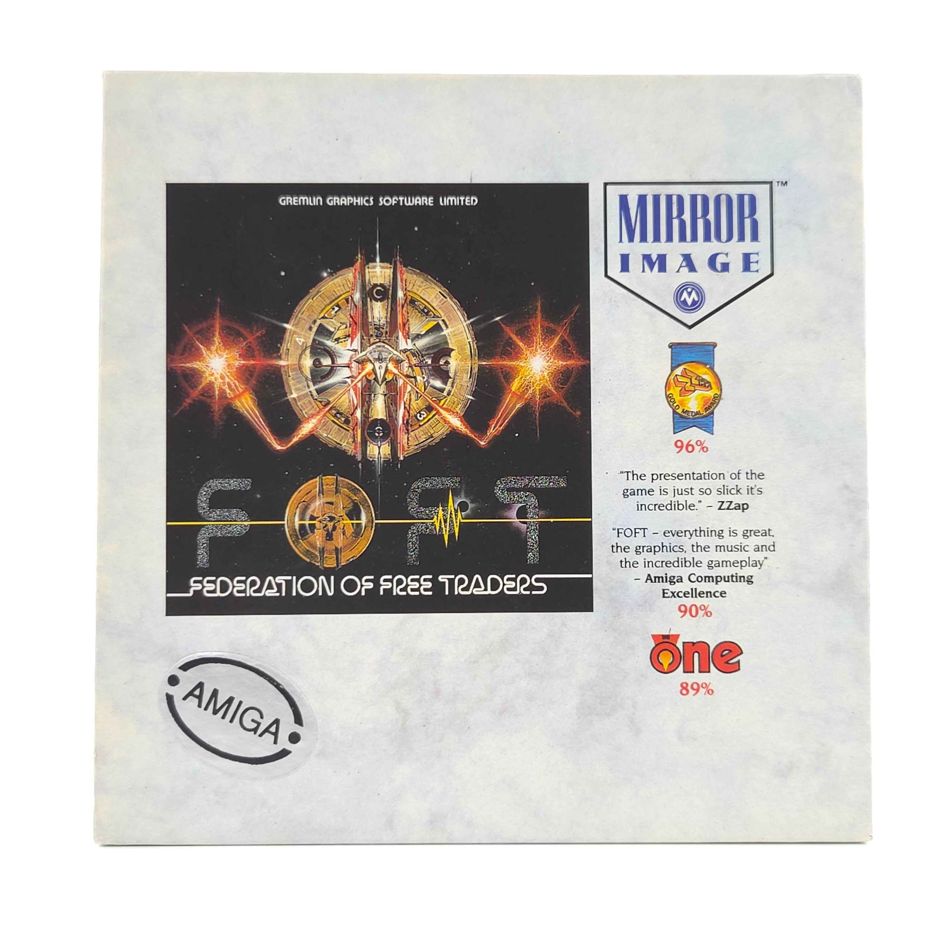 Commodore Amiga Spiel – Federation of Free Traders OVP