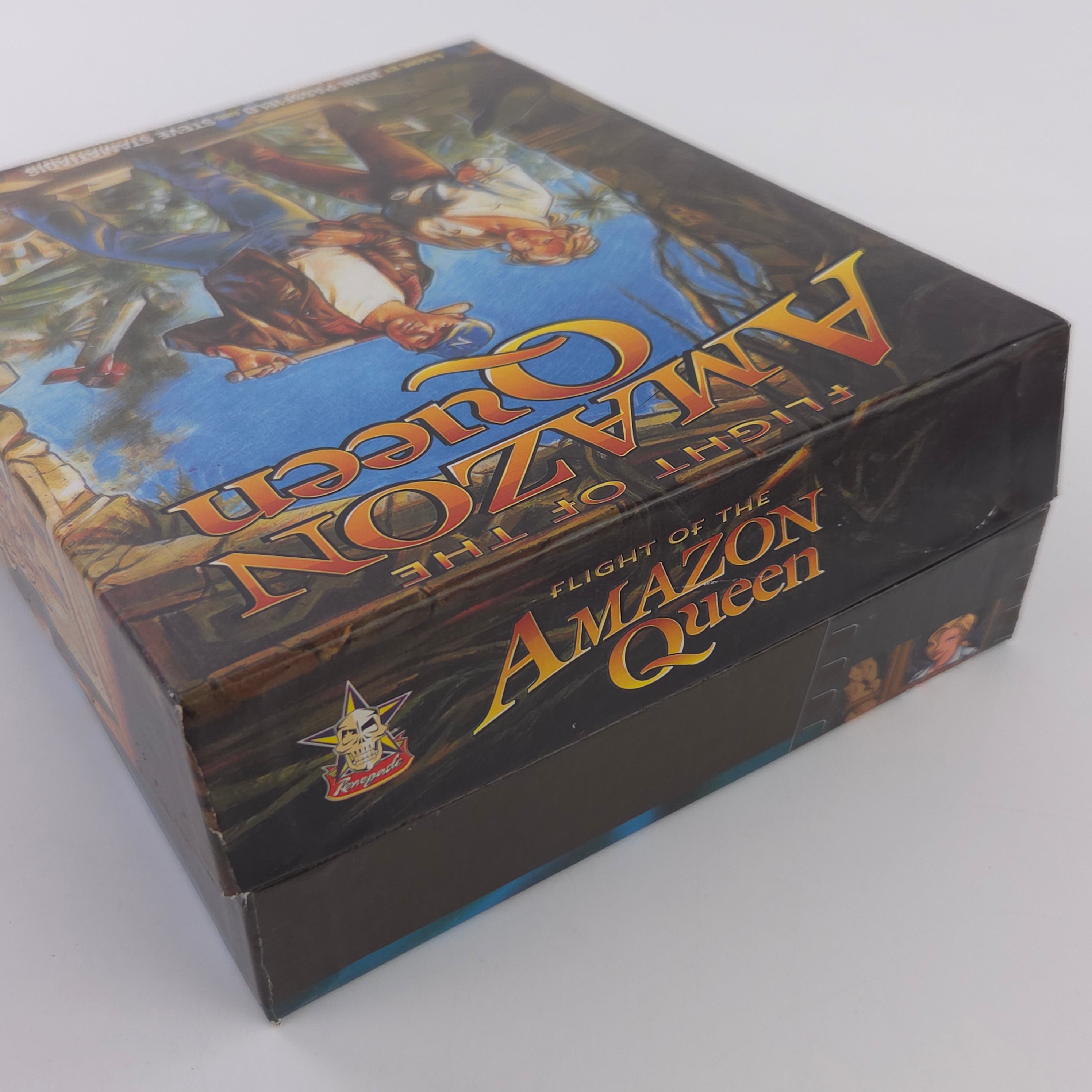 Amiga Spiel Flight of the Amazon Queen Big Box OVP PAL