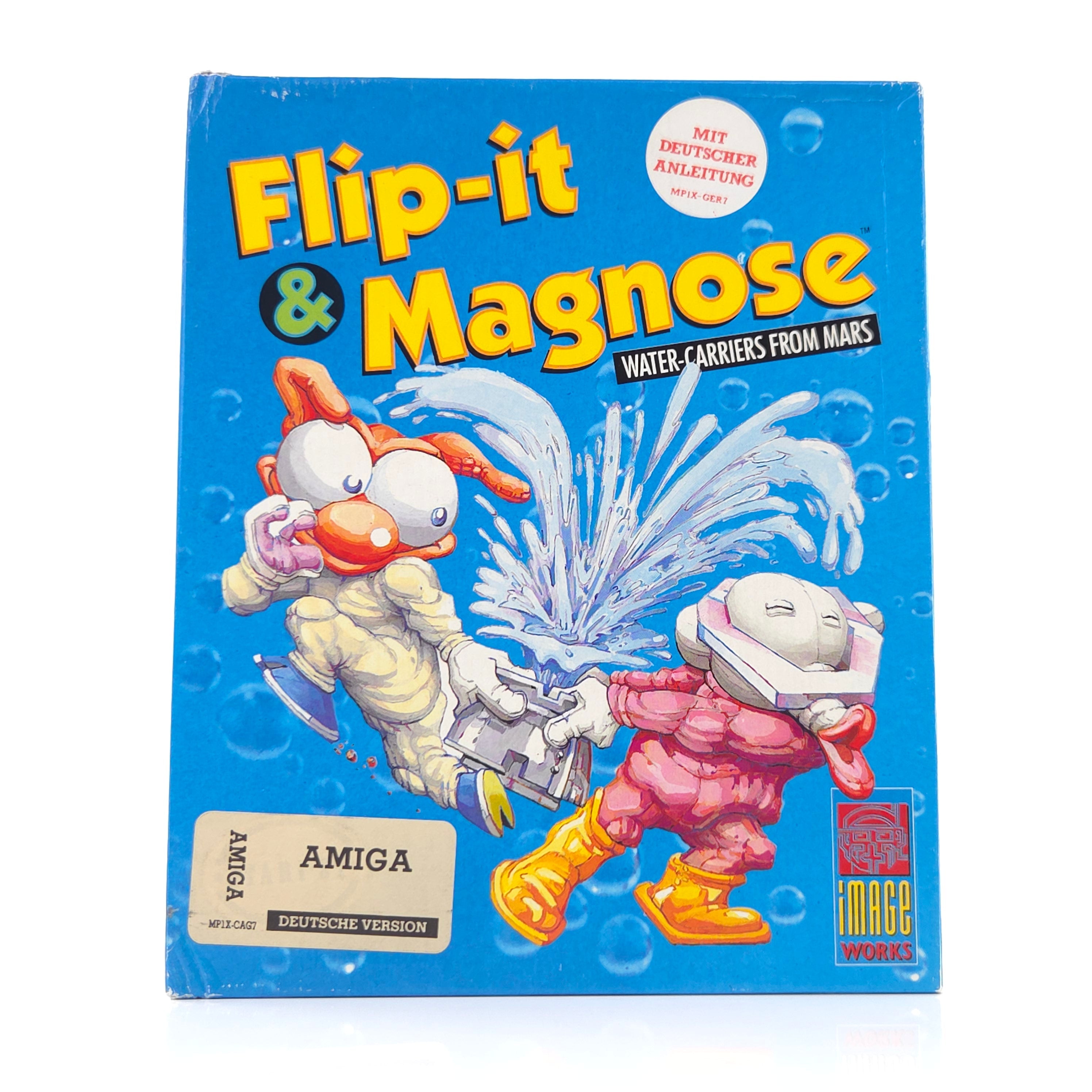 Commodore Amiga Spiel – Flip-it & Magnose (OVP PAL)