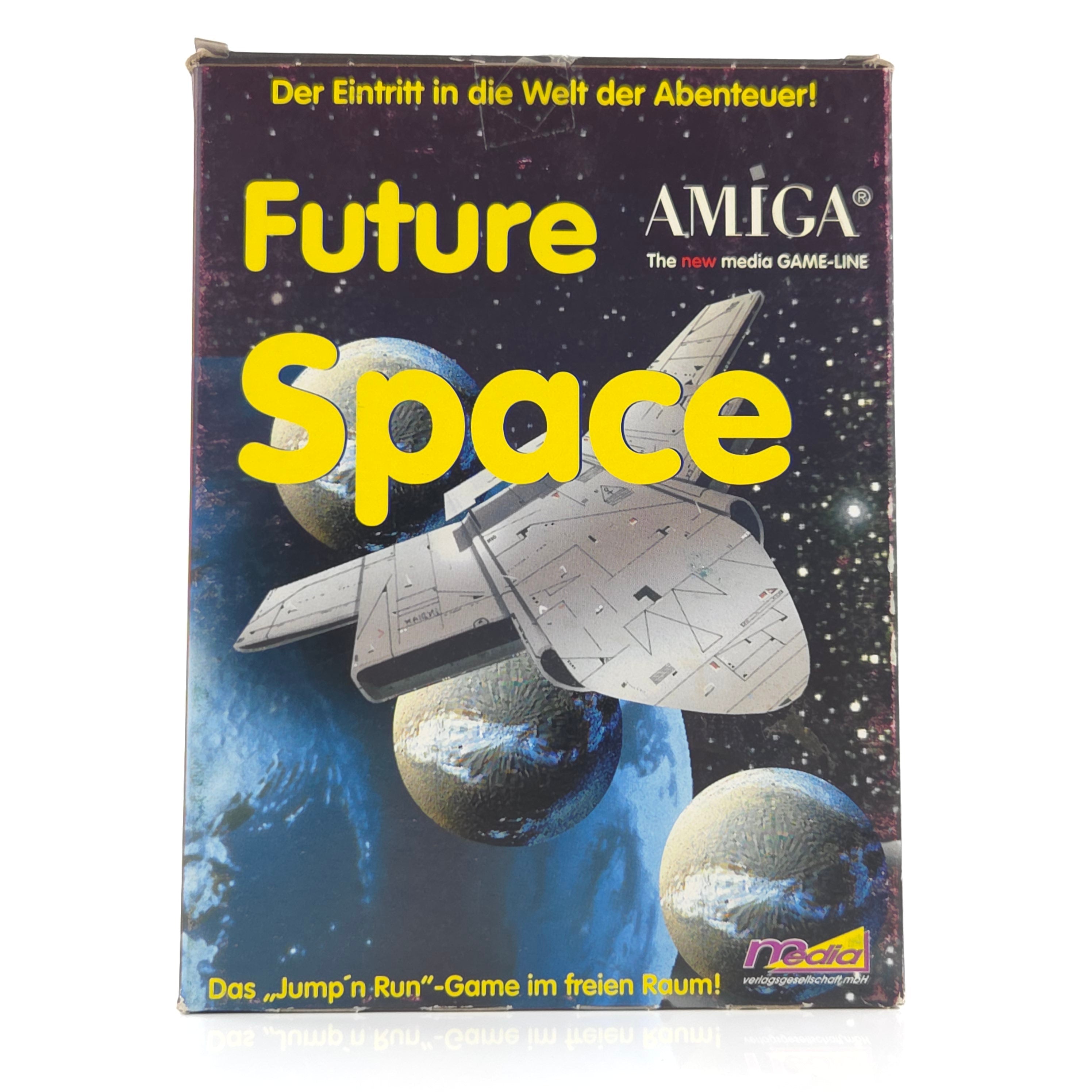 Commodore Amiga Spiel Future Space OVP CBM PAL Disk Escom