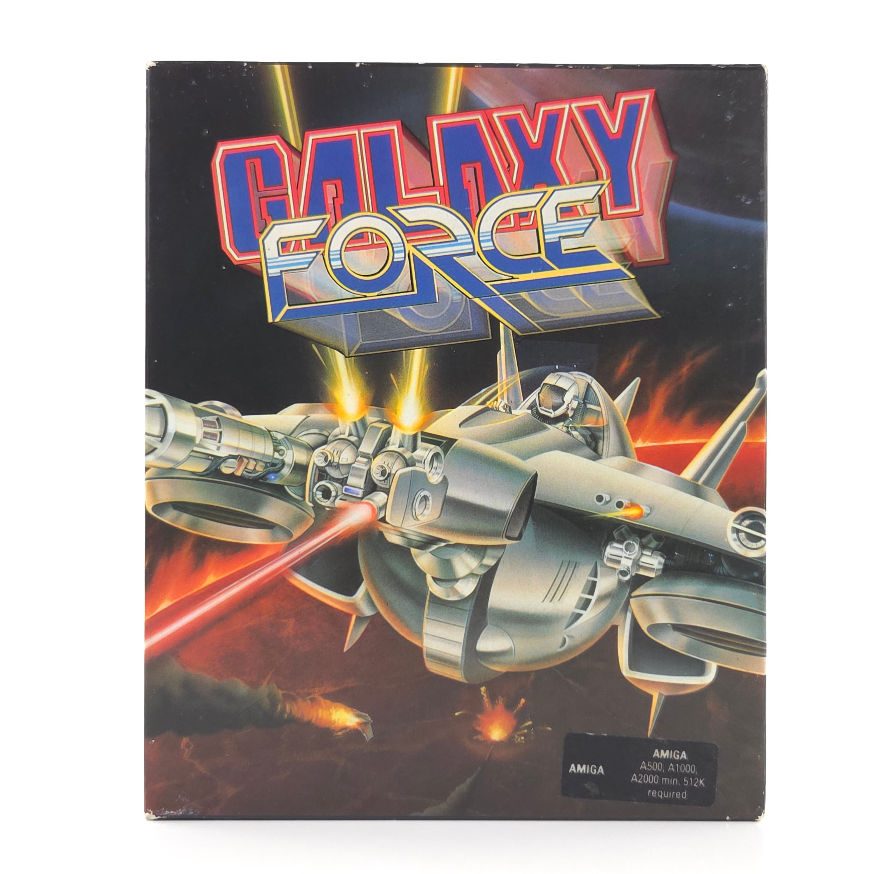 Commodore Amiga Spiel – Galaxy Force (OVP PAL)