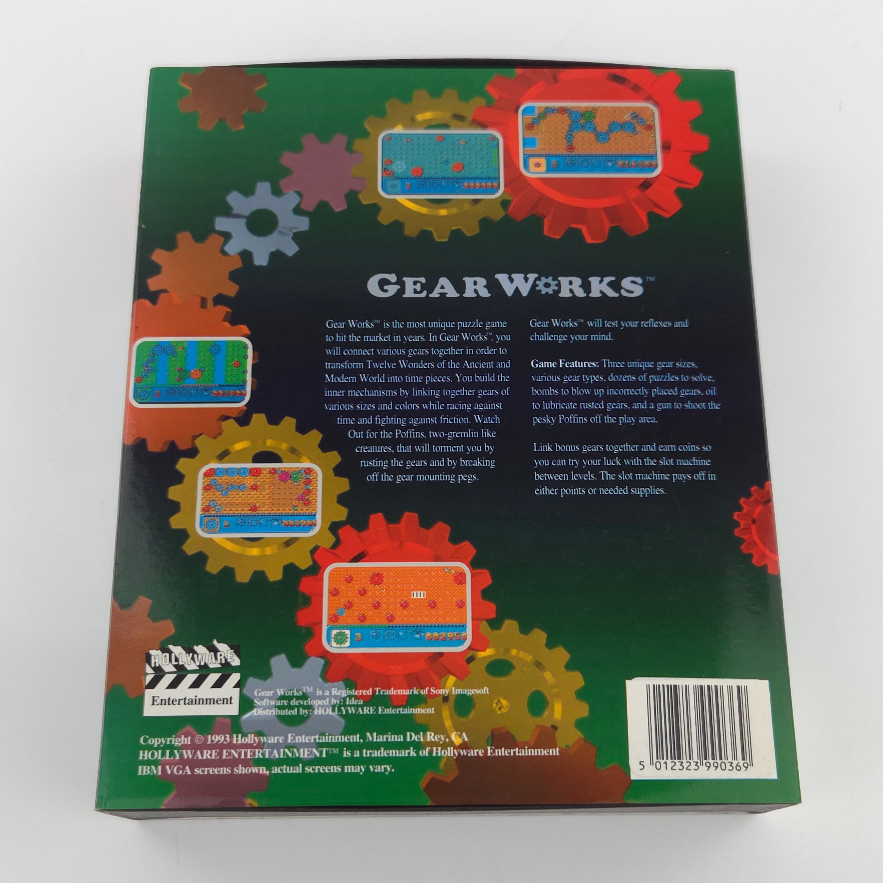 Amiga Spiel Gear Works Big Box OVP PAL CBM Disk 1993
