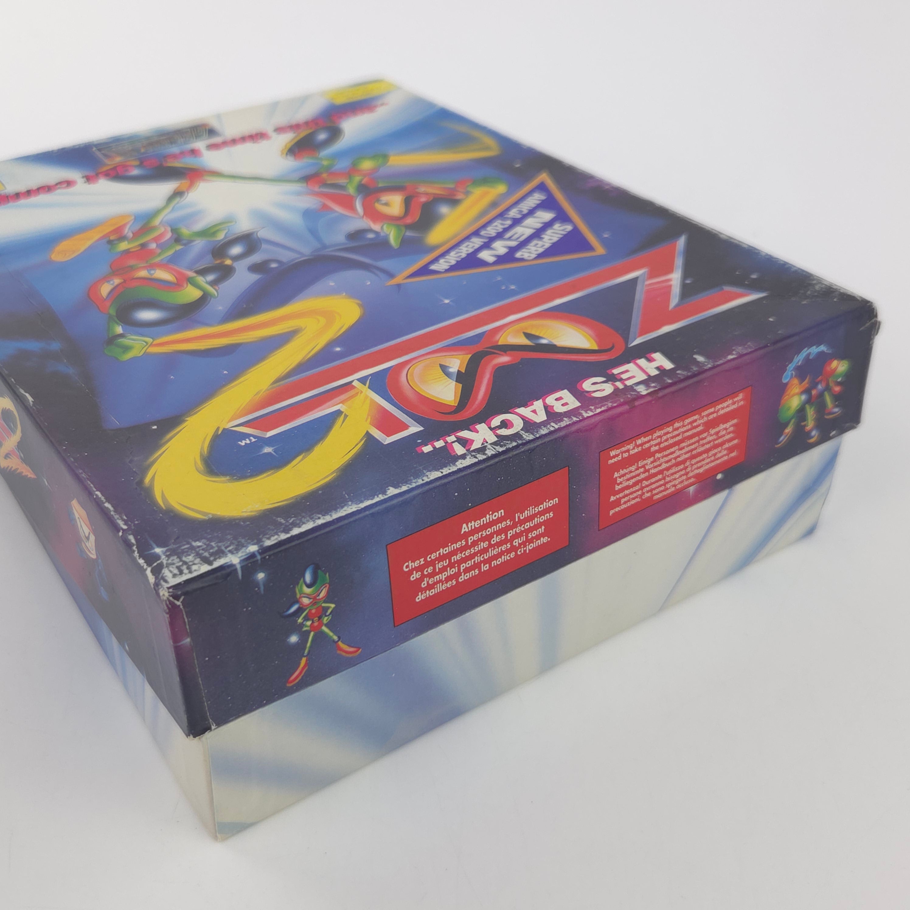 Commodore Amiga Spiel Zool 2 Big Box OVP CBM Diskette PAL