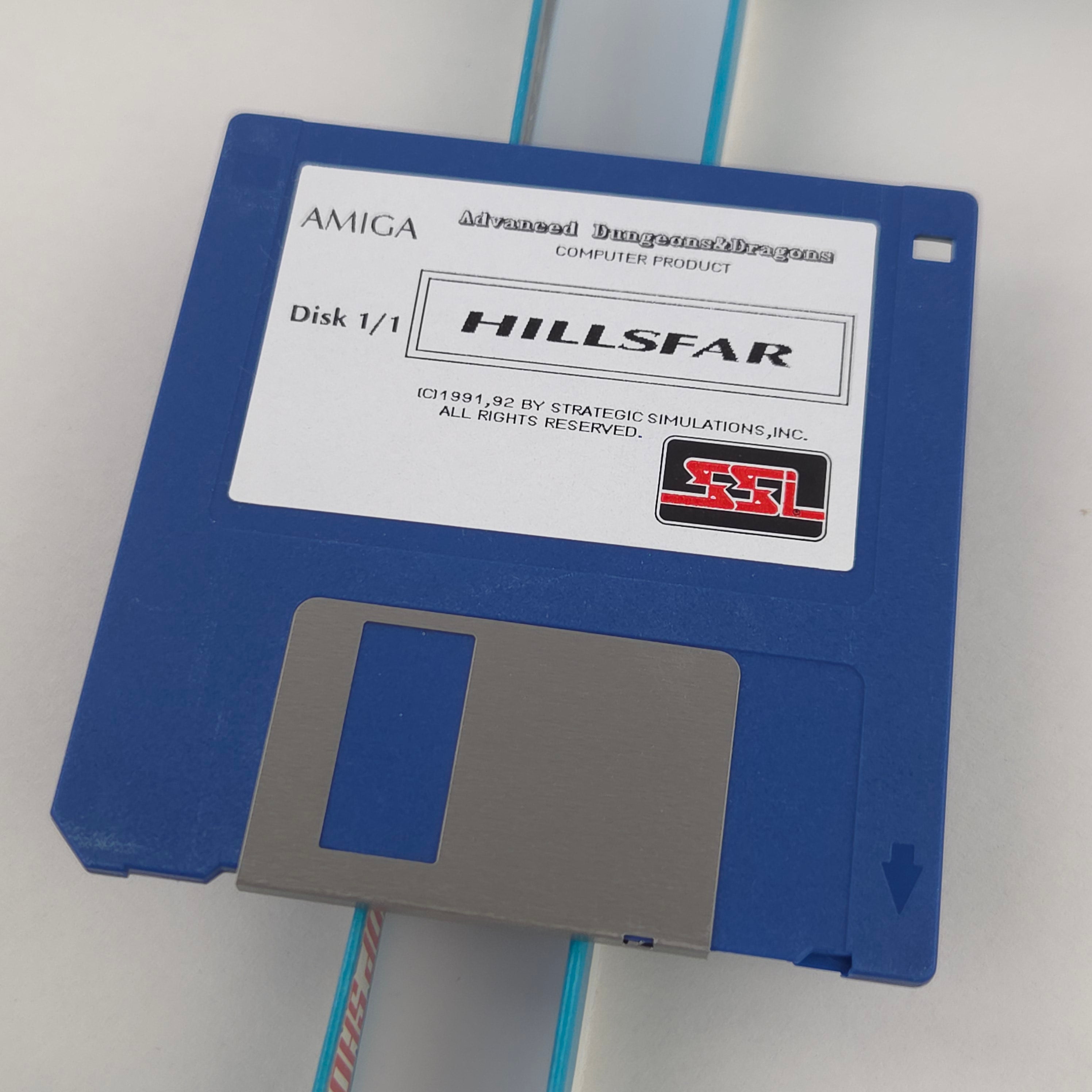 Commodore Amiga Spiel – Hillsfar (OVP PAL)