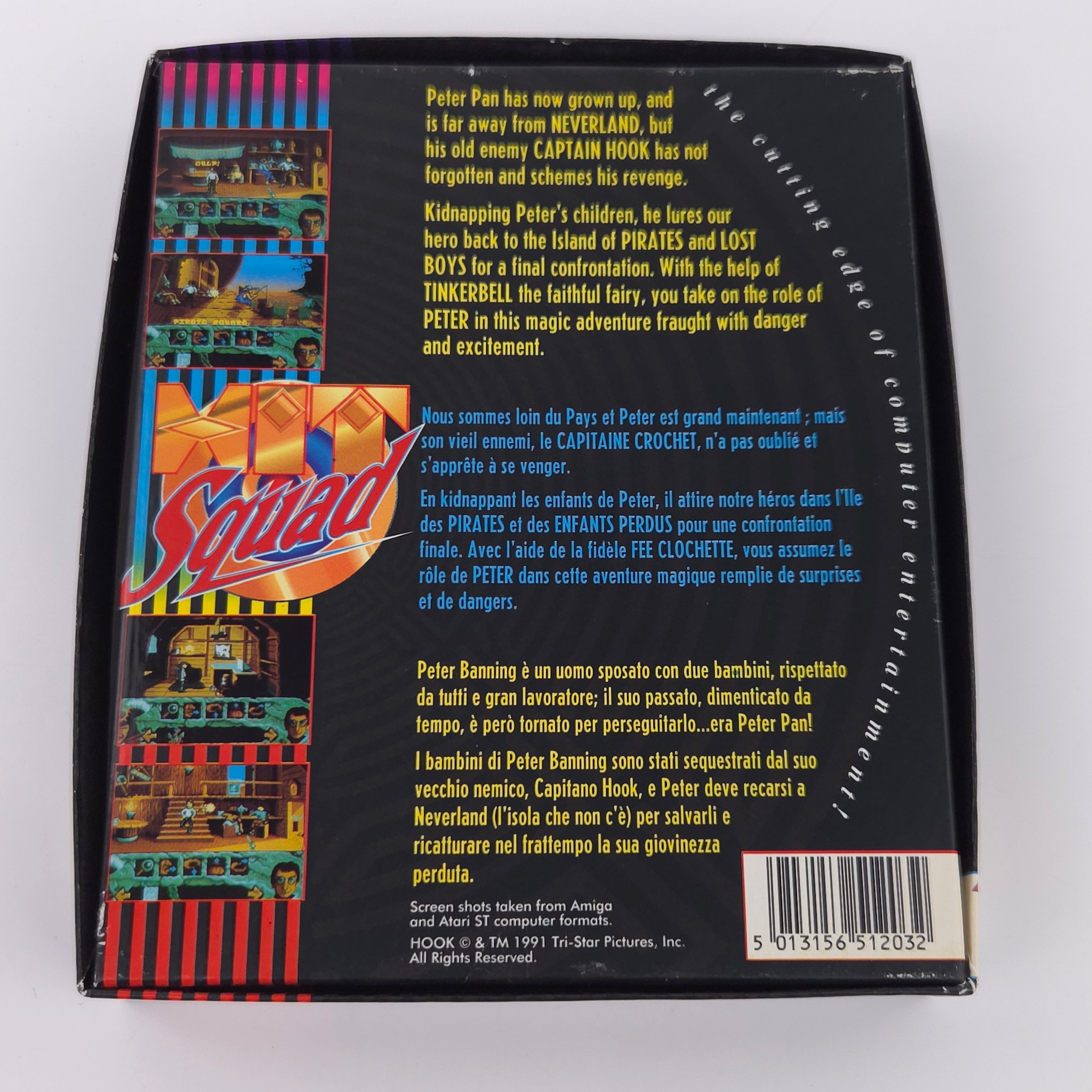 Commodore Amiga Spiel – Hook (OVP CIB PAL)