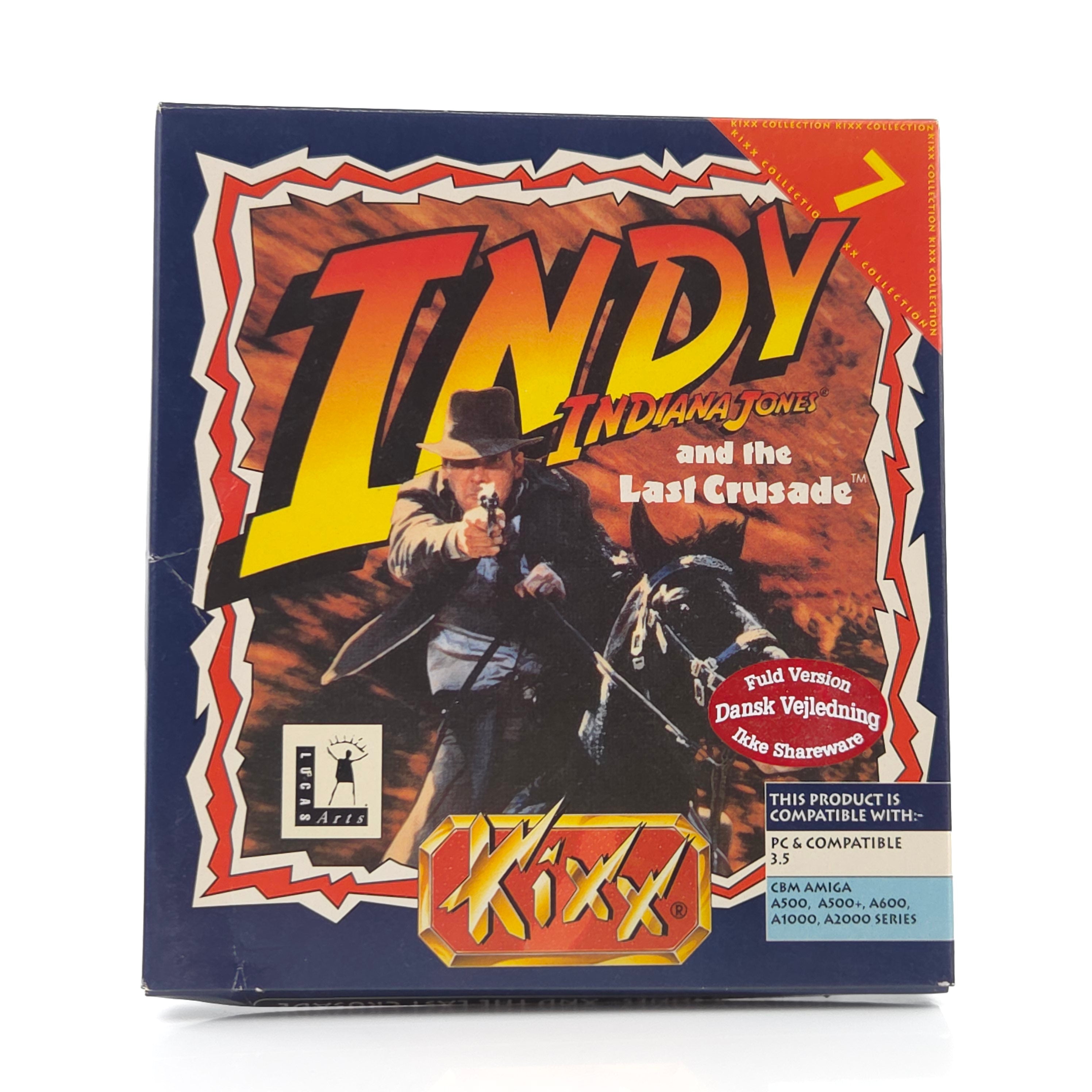 Commodore Amiga Spiel – Indiana Jones Last Crusade OVP
