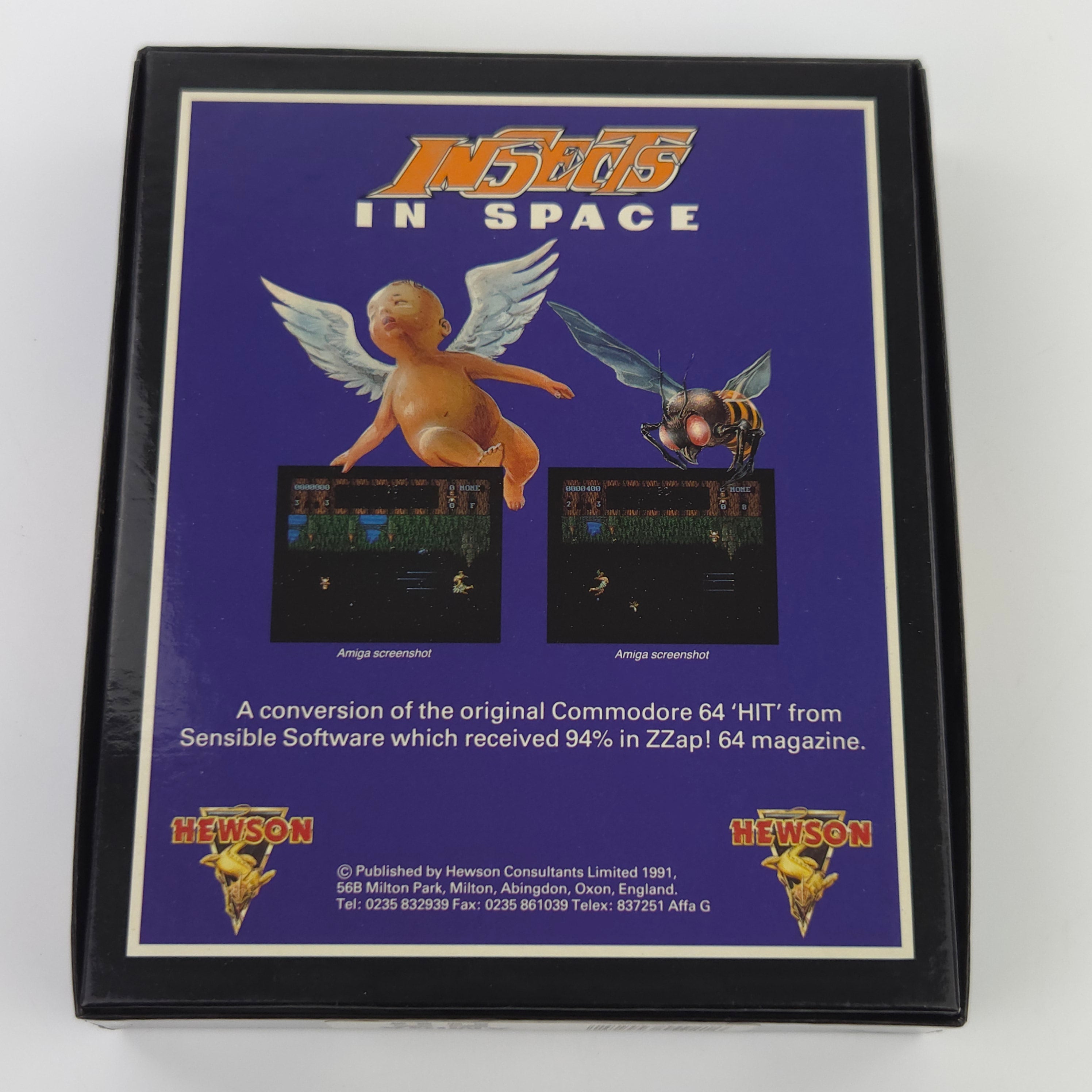 Commodore Amiga Spiel – Insects in Space (OVP PAL)