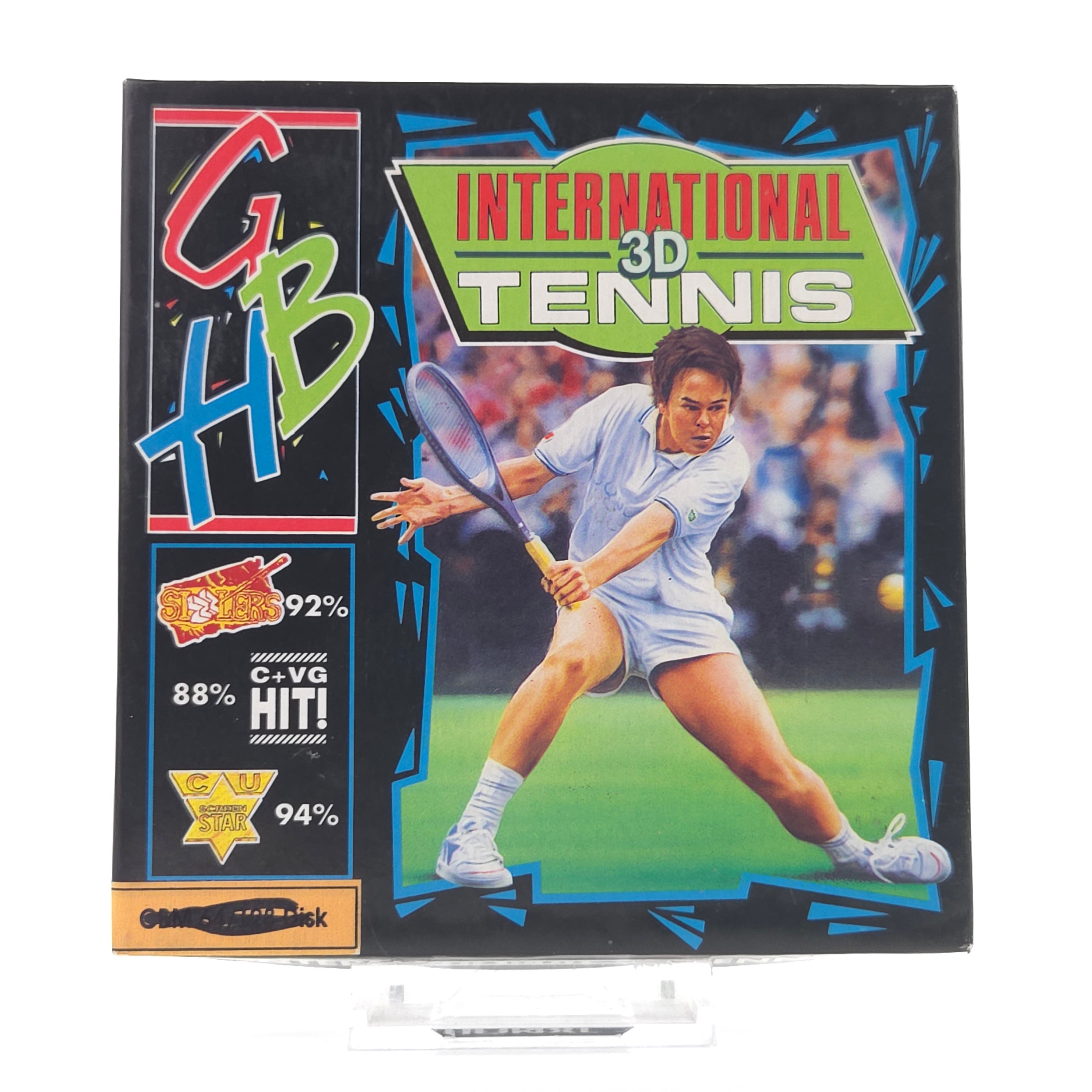 Commodore Amiga Spiel – International 3D Tennis (PAL)