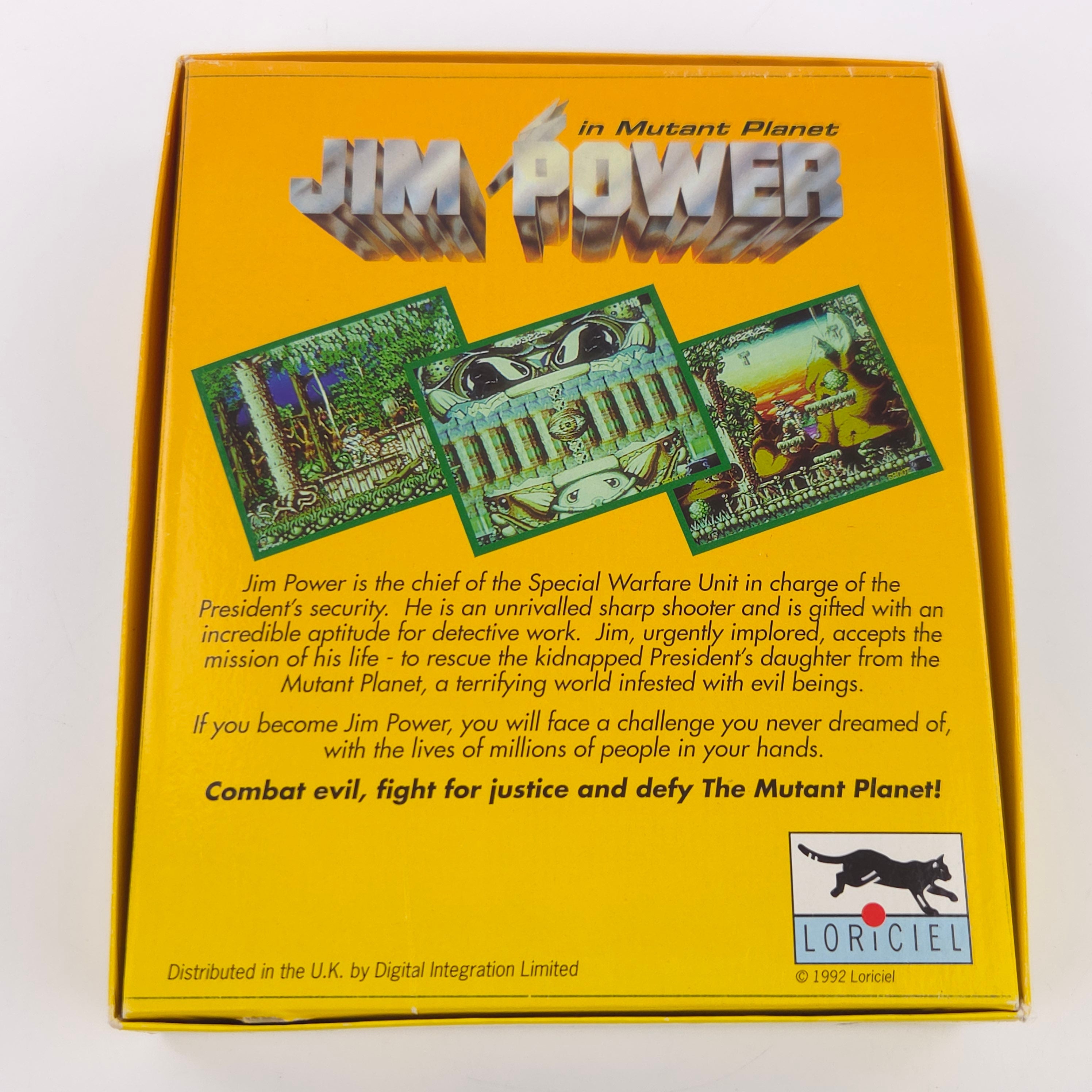Commodore Amiga Spiel – Jim Power (OVP PAL)