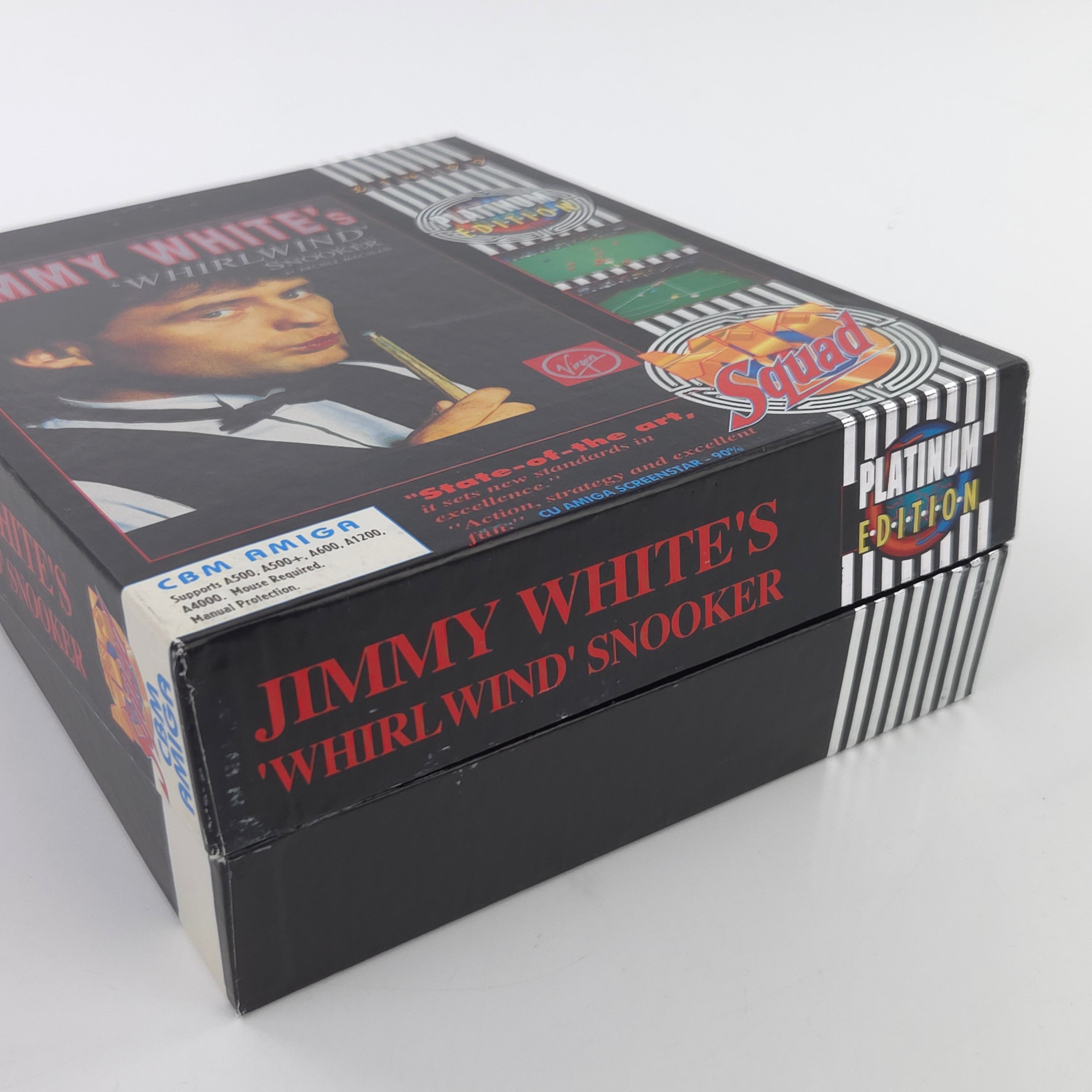 Amiga Spiel Jimmy Whites Whirlwind Snooker Big Box OVP PAL