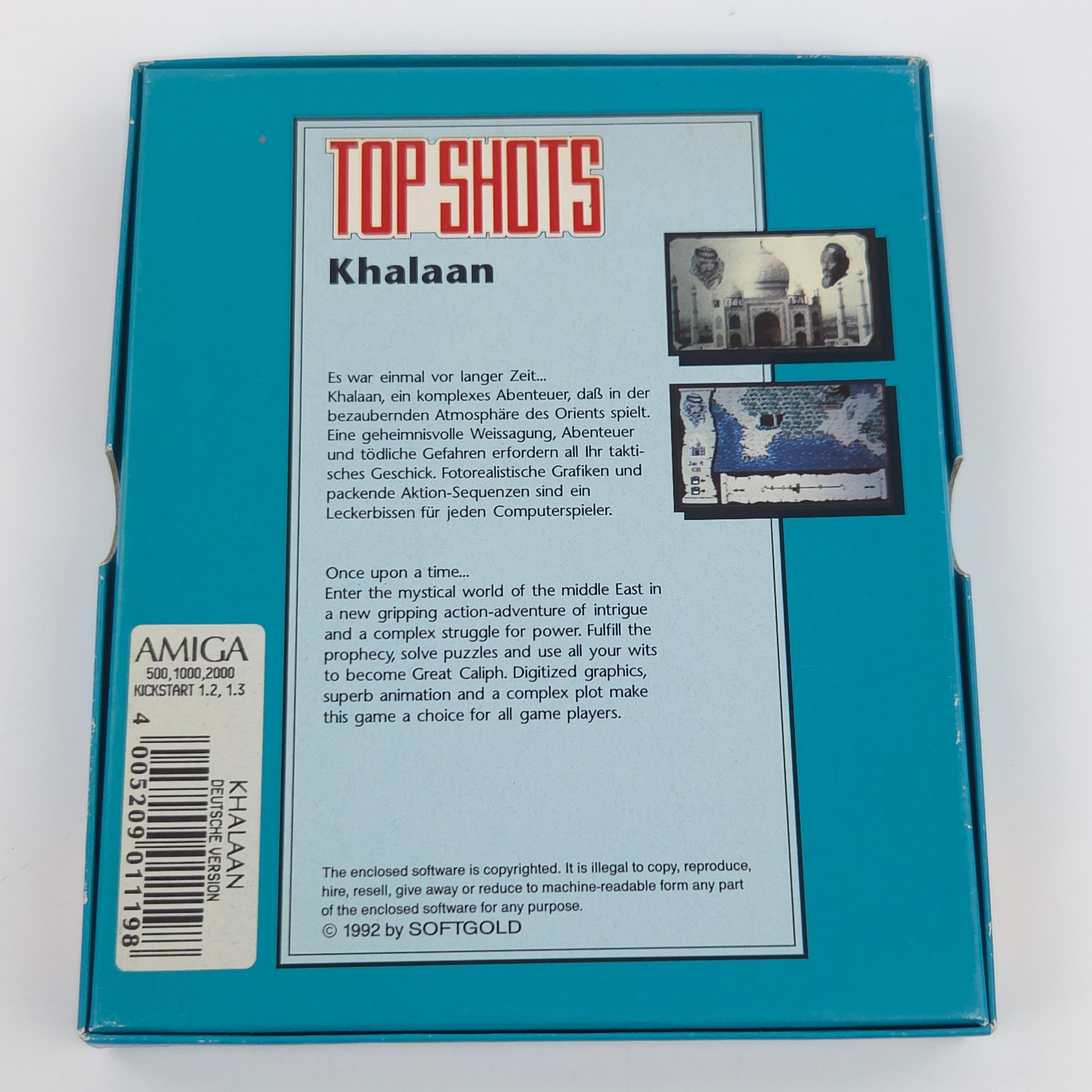 Commodore Amiga Spiel – Khalaan (OVP PAL)