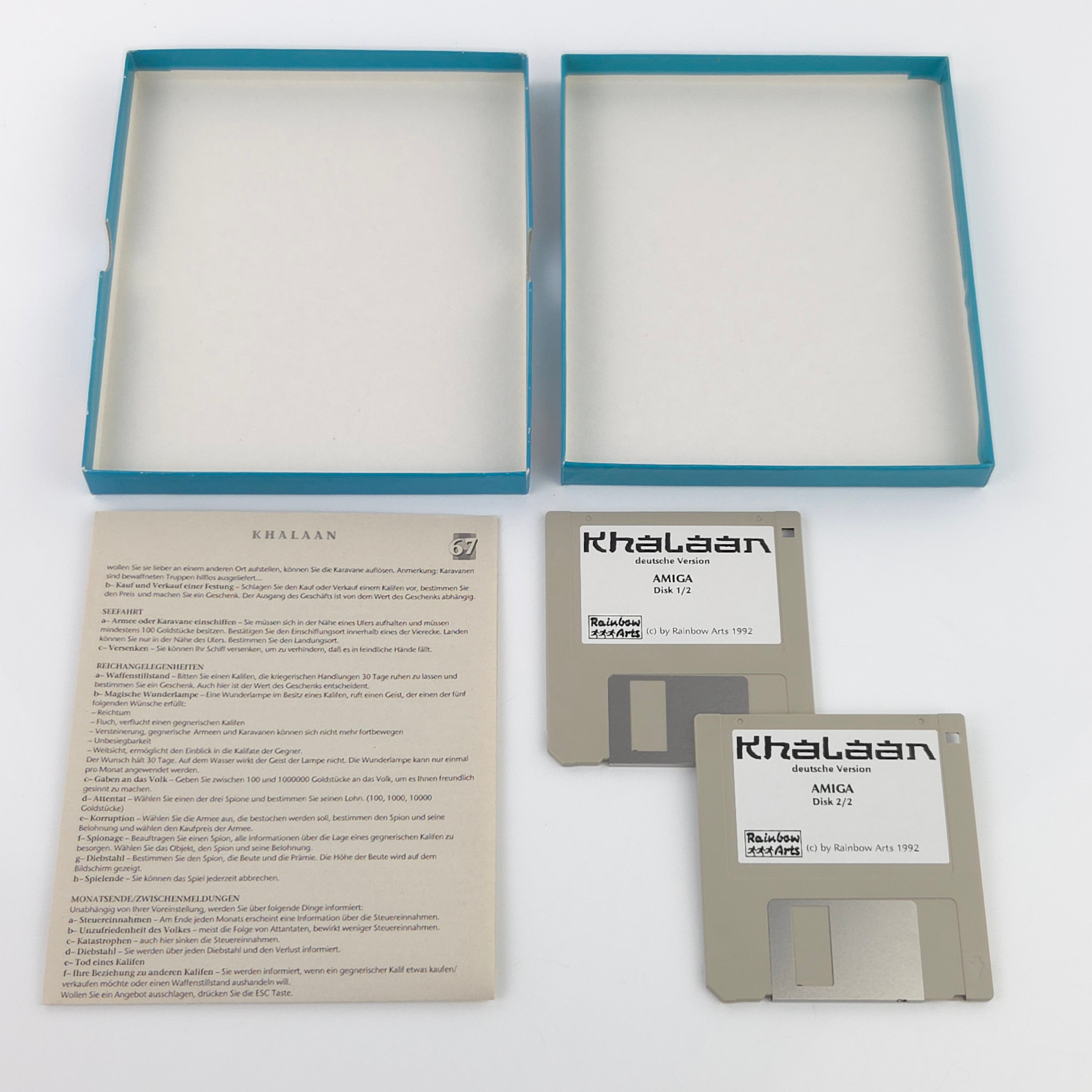 Commodore Amiga Spiel – Khalaan (OVP PAL)