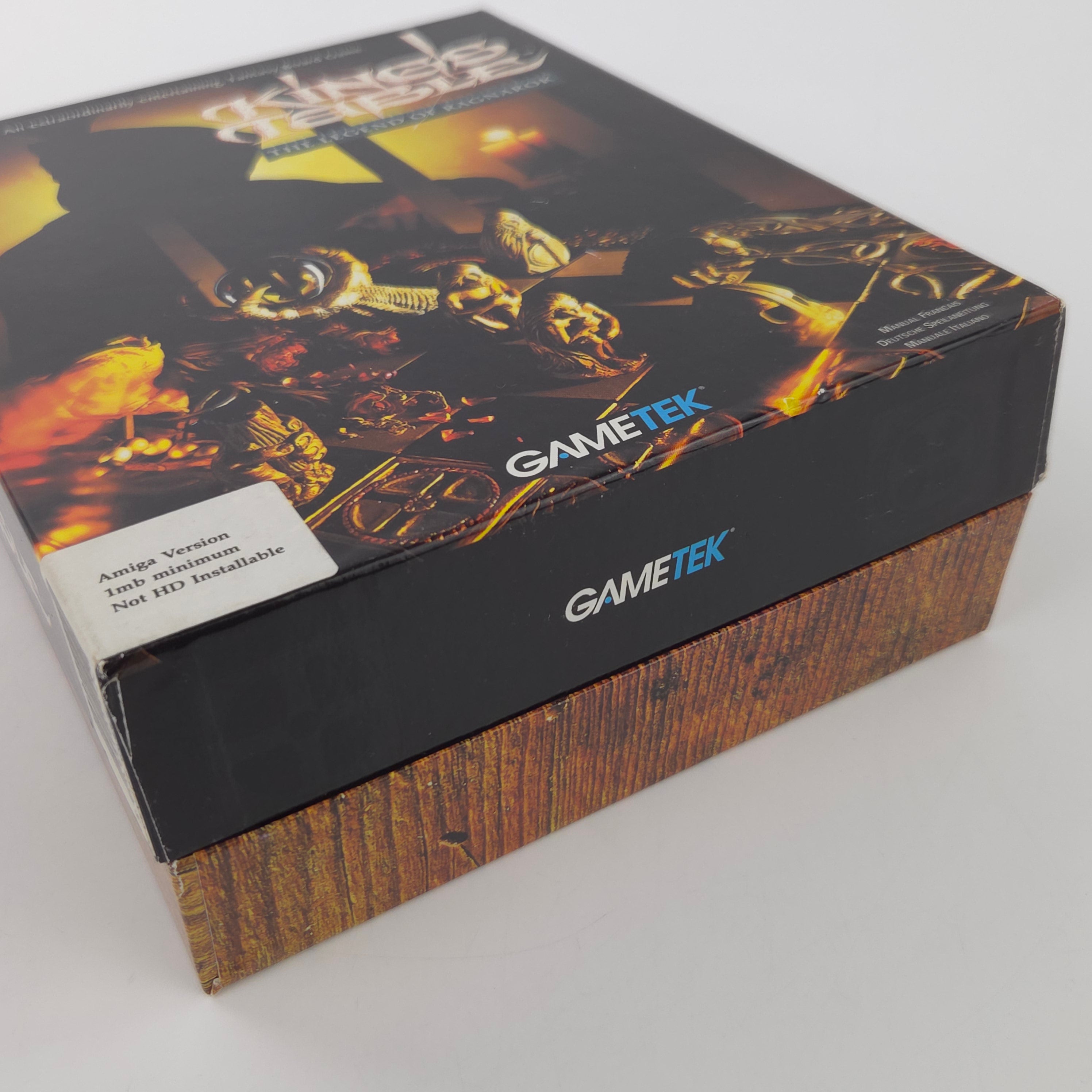 Amiga Spiel King´s Table Big Box OVP PAL Gametek Disk