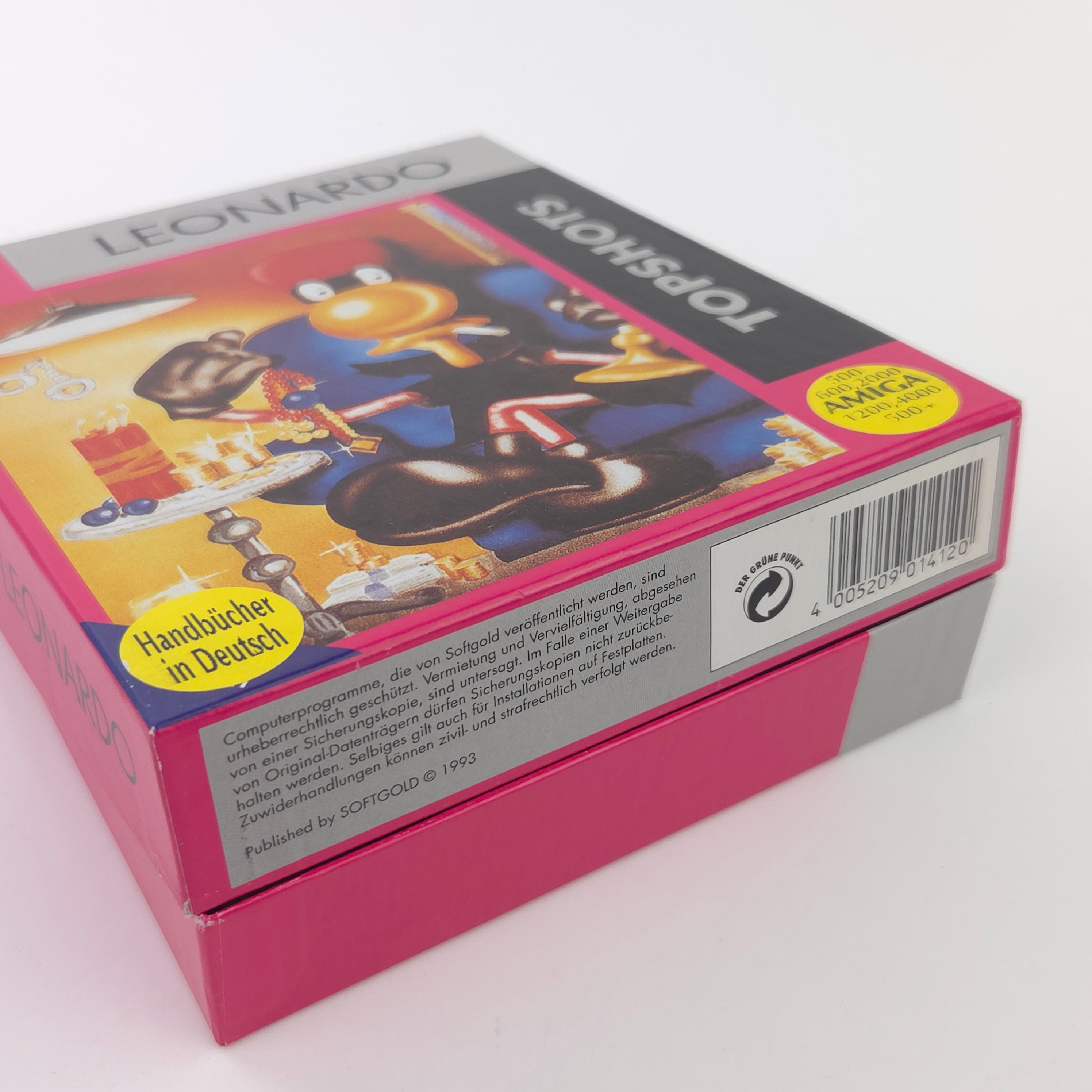 Commodore Amiga Spiel – Leonardo (OVP CIB PAL)