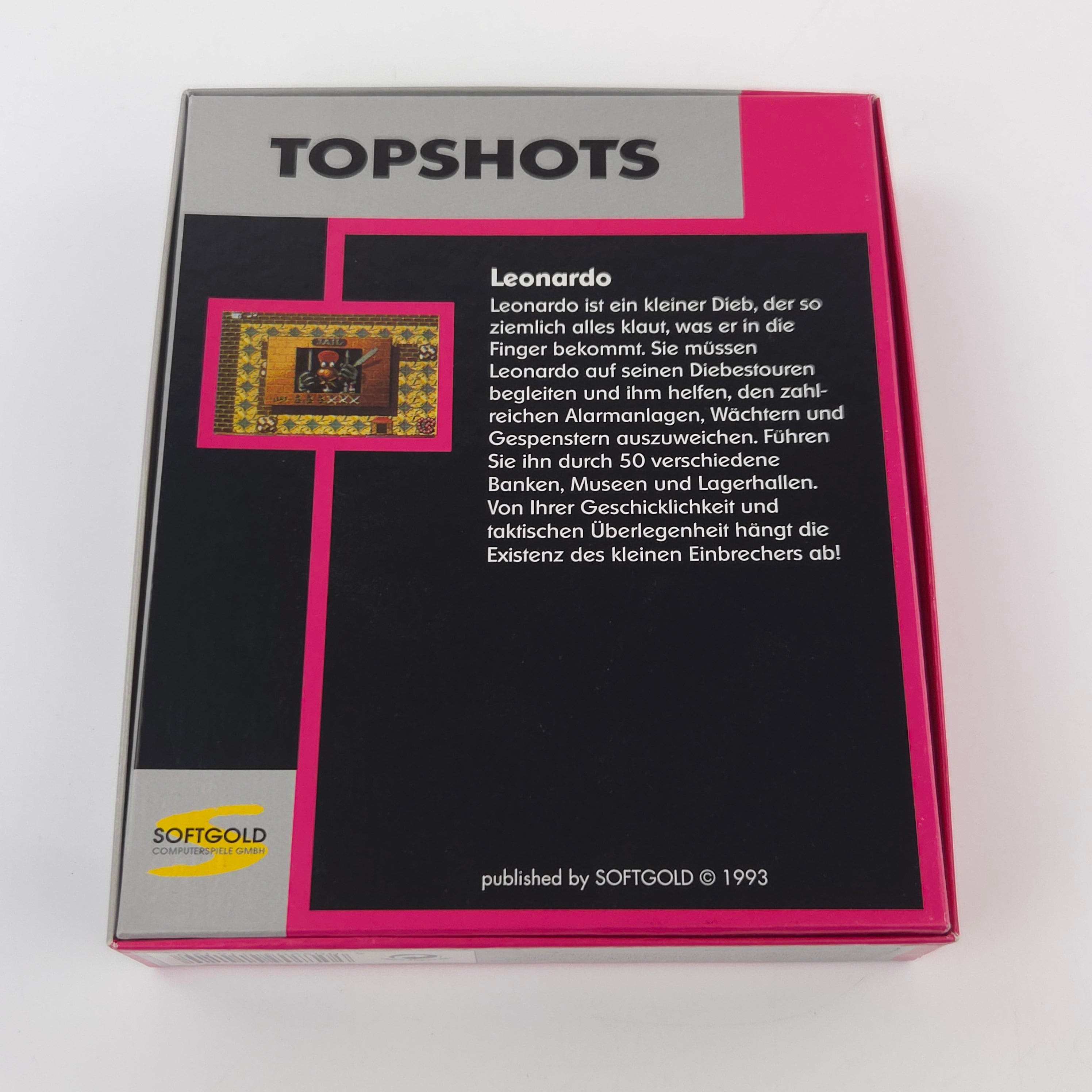 Commodore Amiga Spiel – Leonardo (OVP CIB PAL)