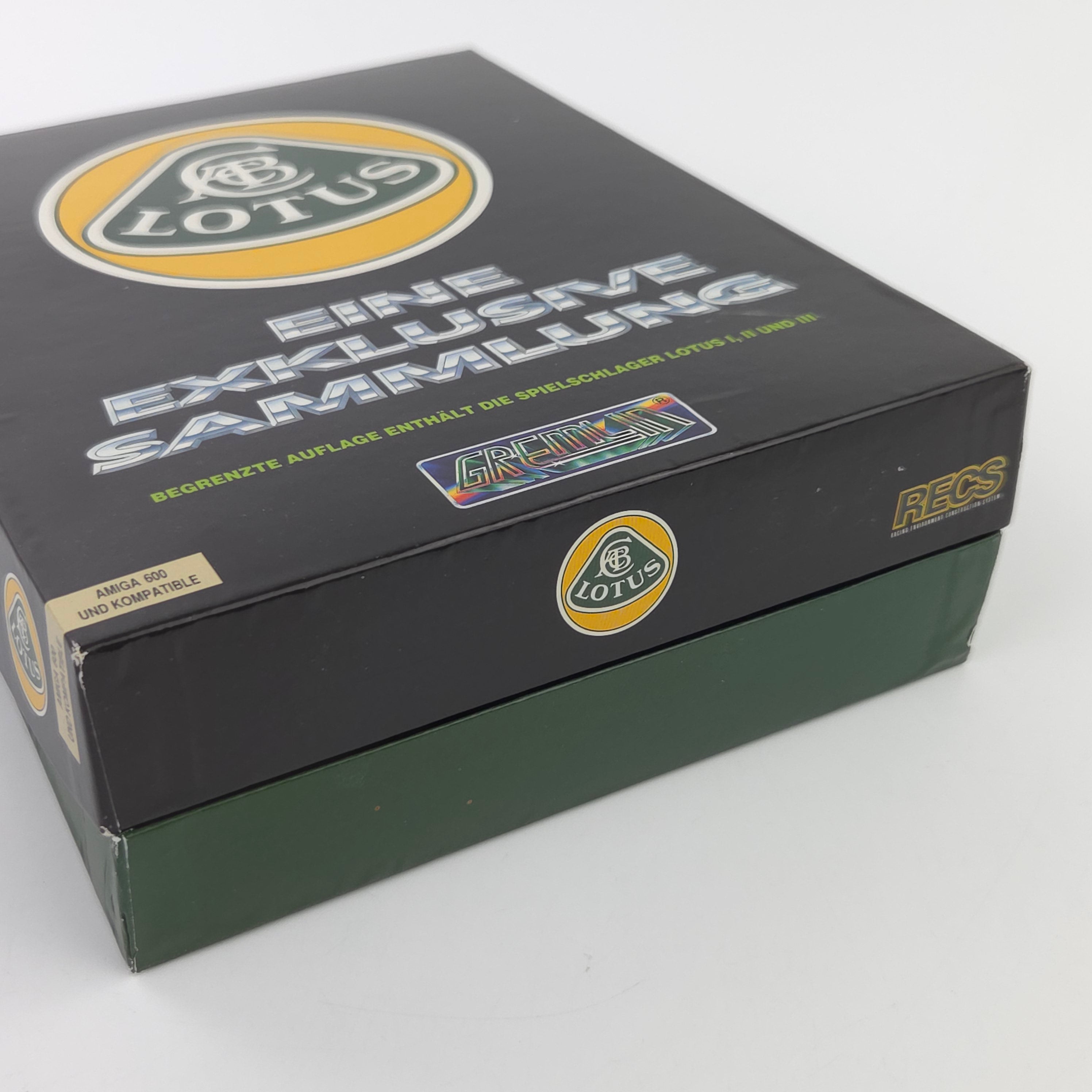Commodore Amiga Spiel Lotus Exklusive Sammlung Big Box OVP