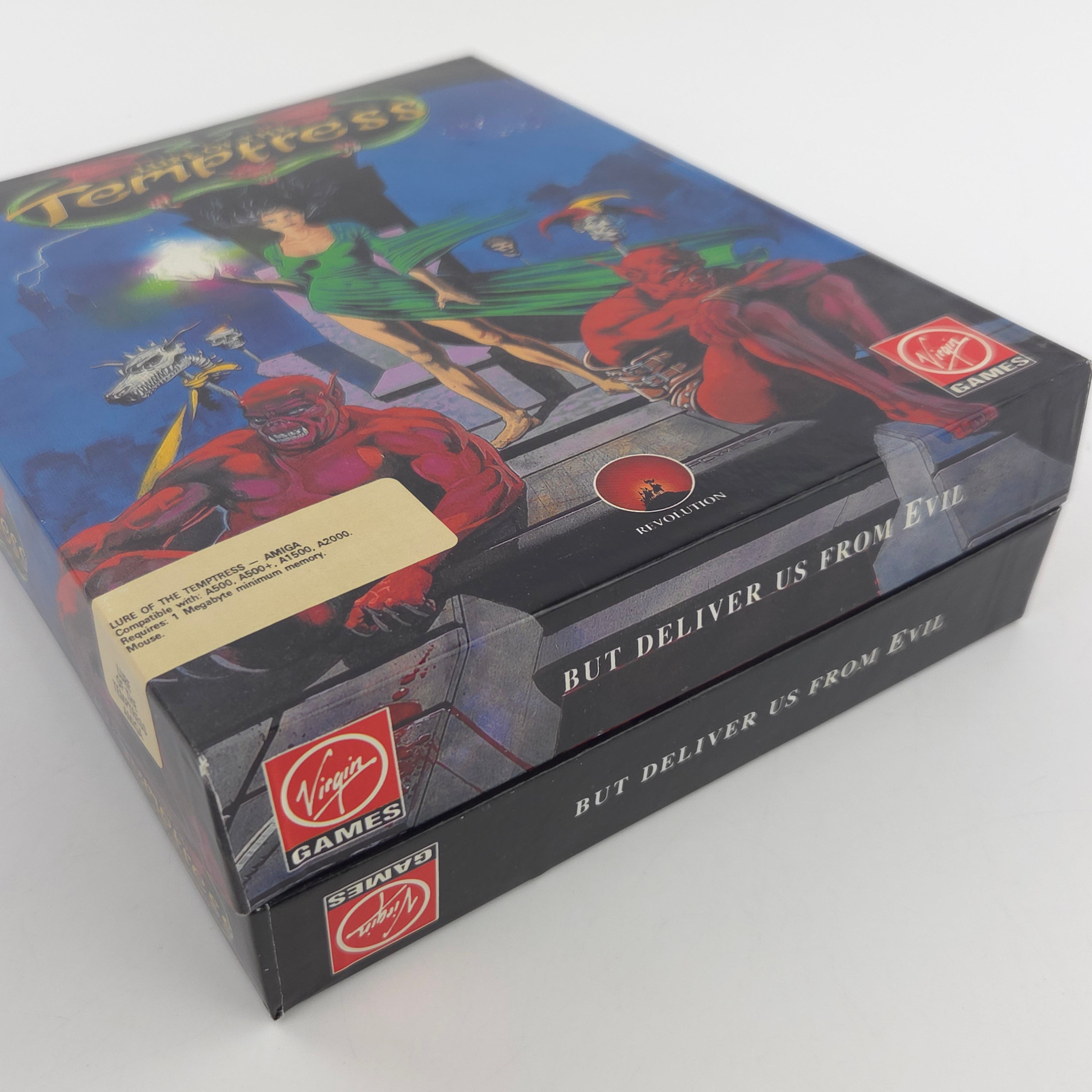 Amiga Spiel Lure of the Temptress Big Box OVP PAL Disk