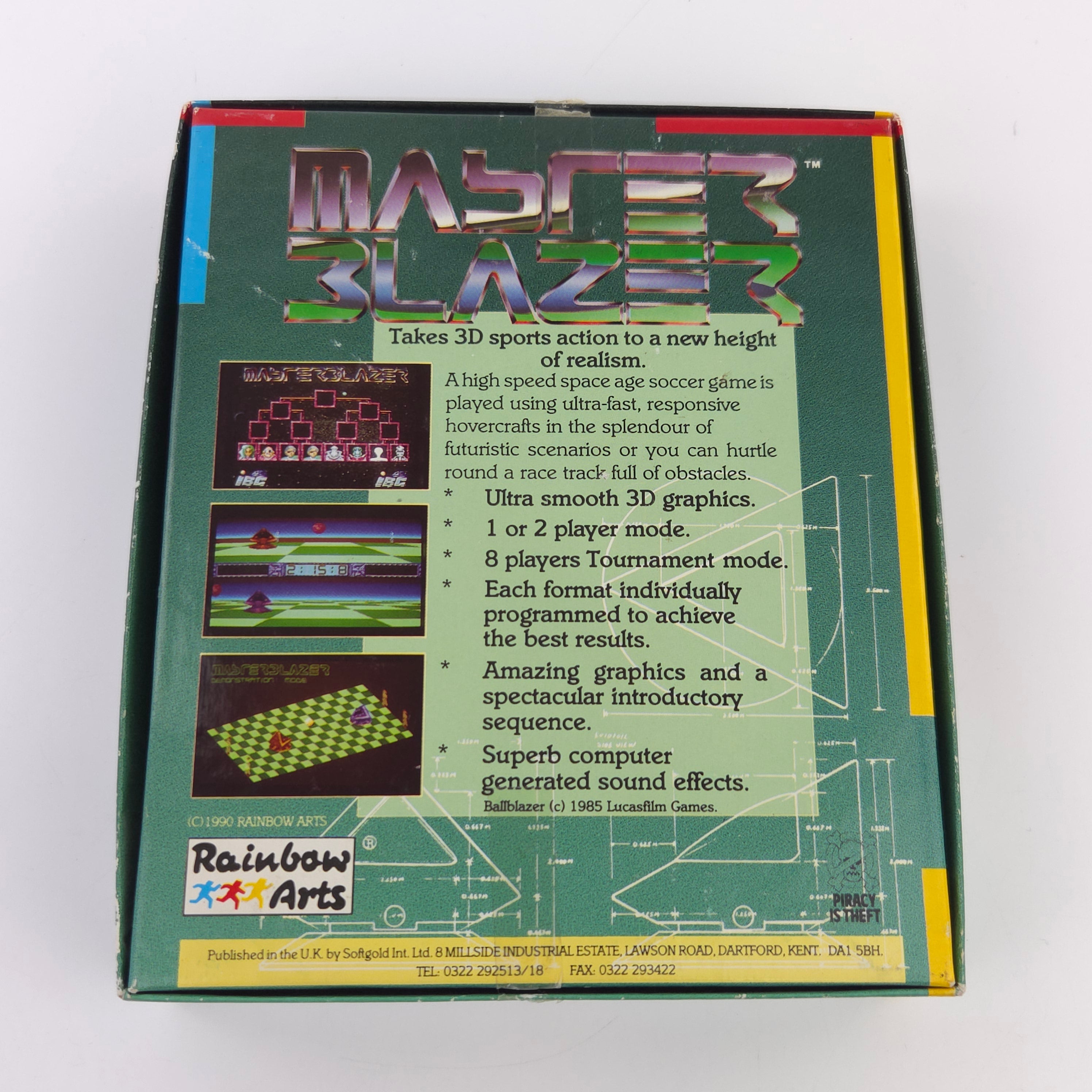 Commodore Amiga Spiel – Master Blazer (OVP PAL)