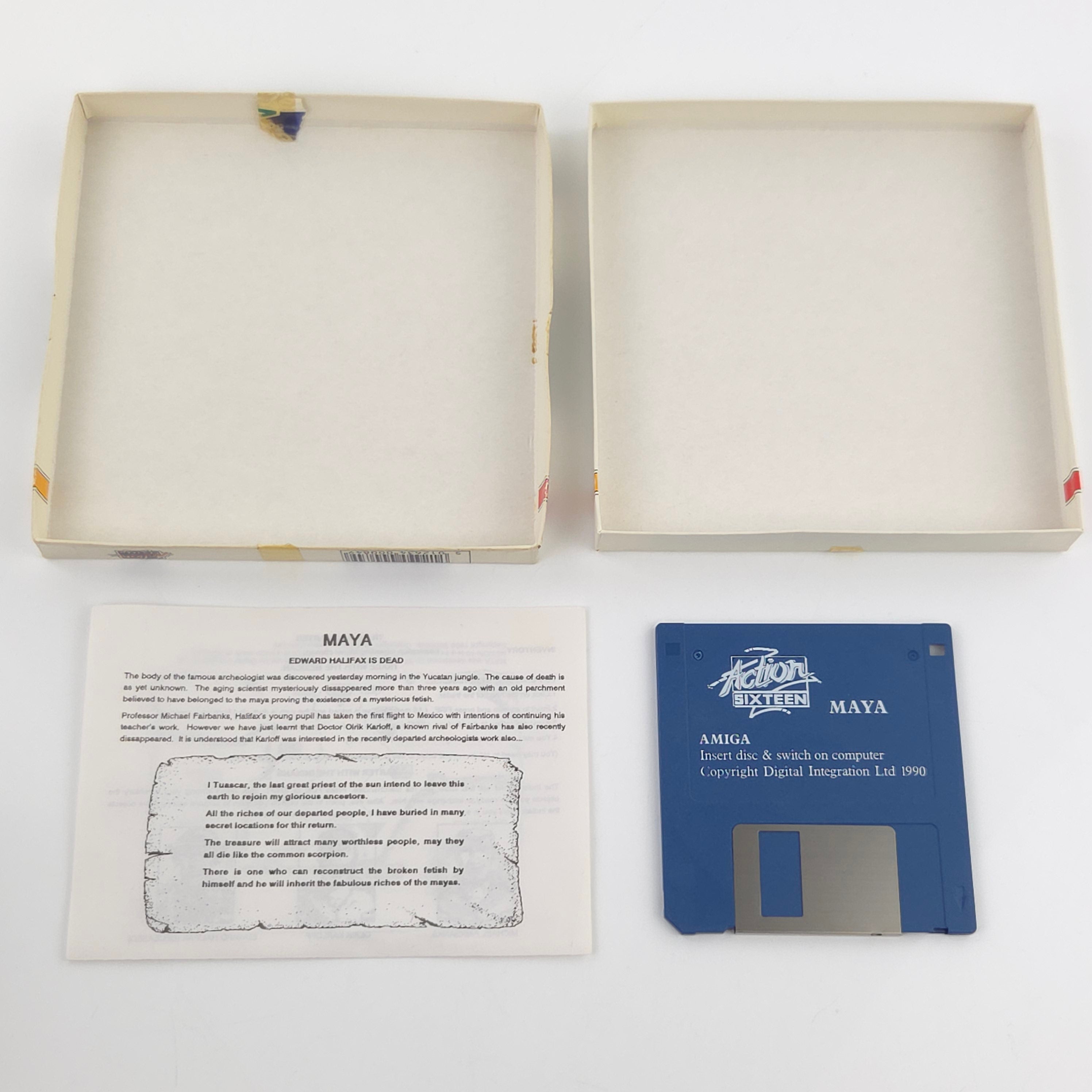 Commodore Amiga Spiel – Maya (OVP PAL)