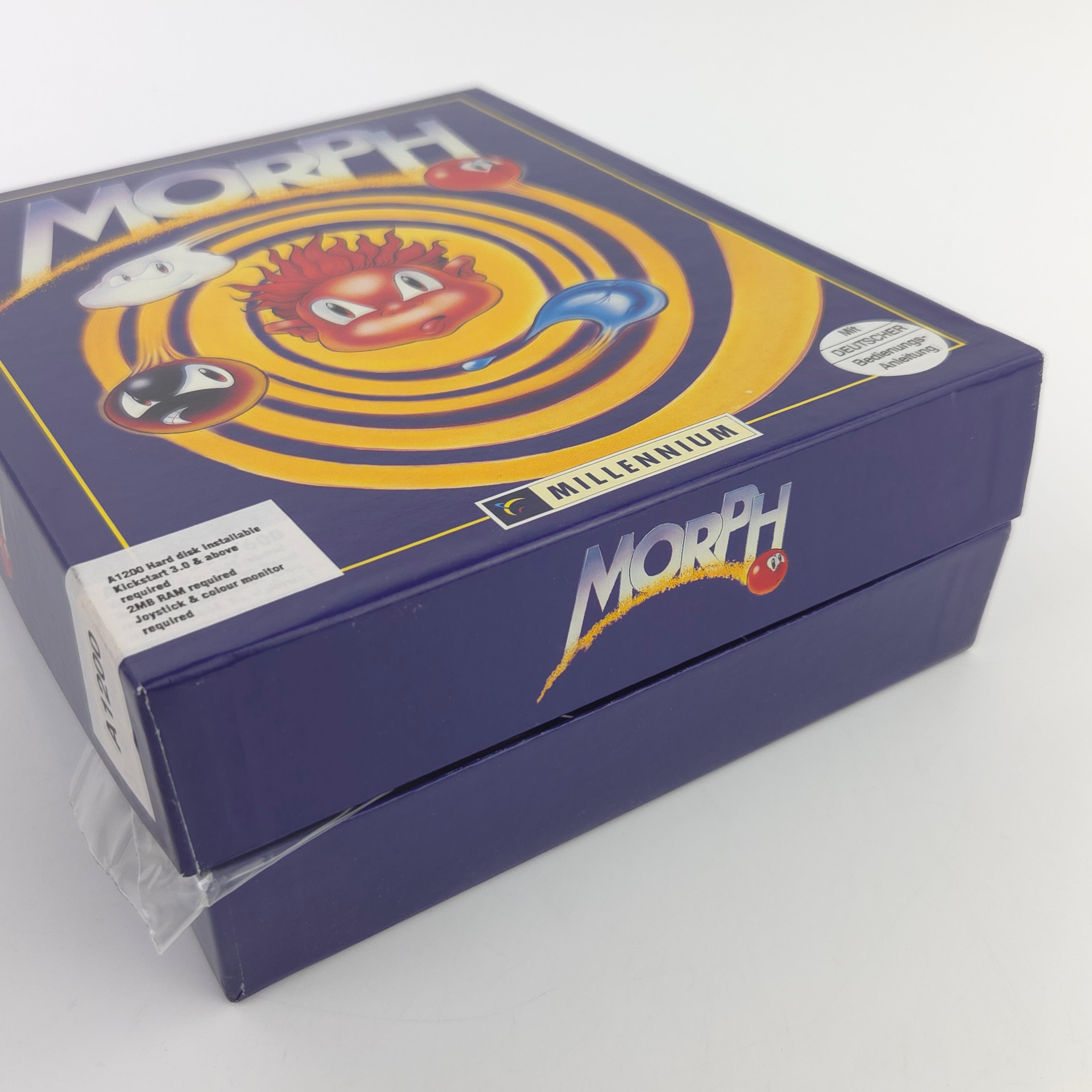 Commodore Amiga Spiel Morph Big Box OVP PAL Millennium