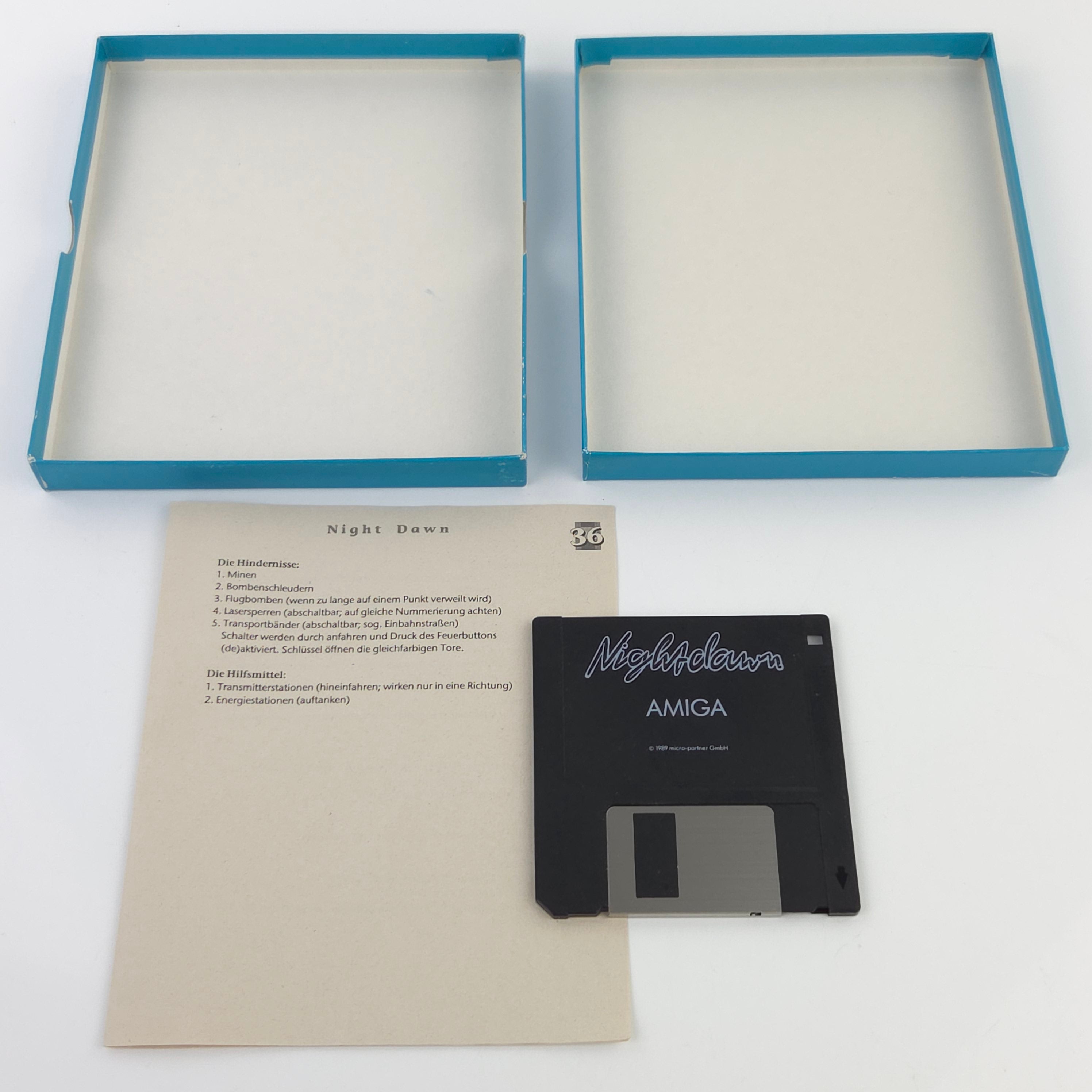 Commodore Amiga Spiel – Night Dawn (OVP PAL)