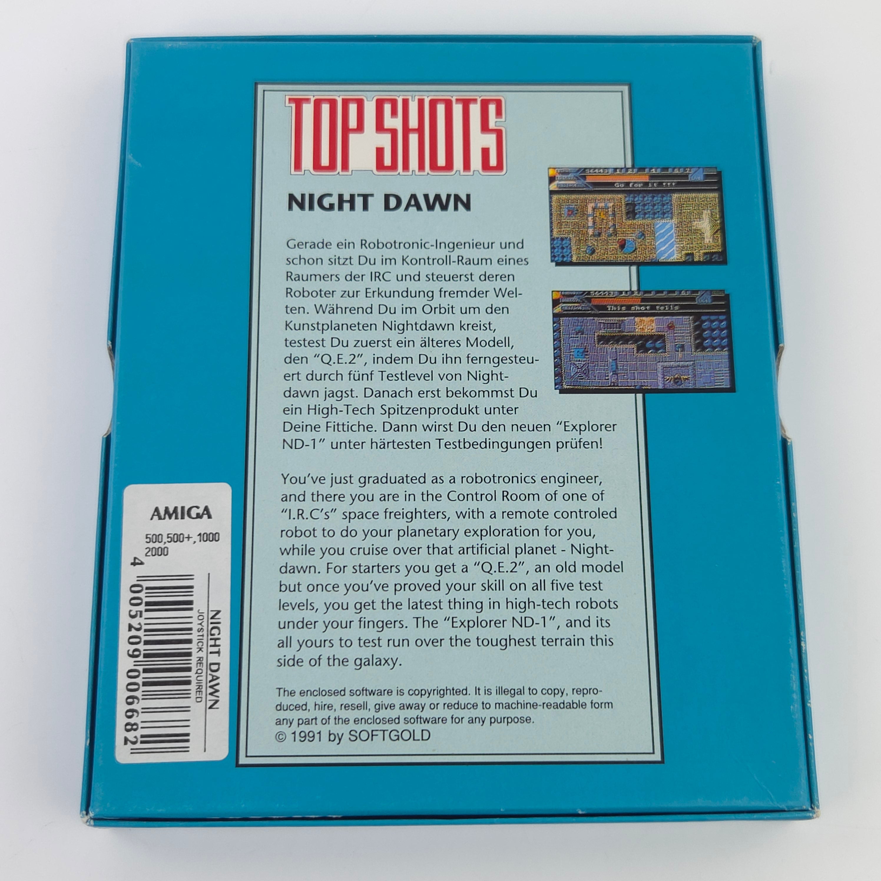 Commodore Amiga Spiel – Night Dawn (OVP PAL)