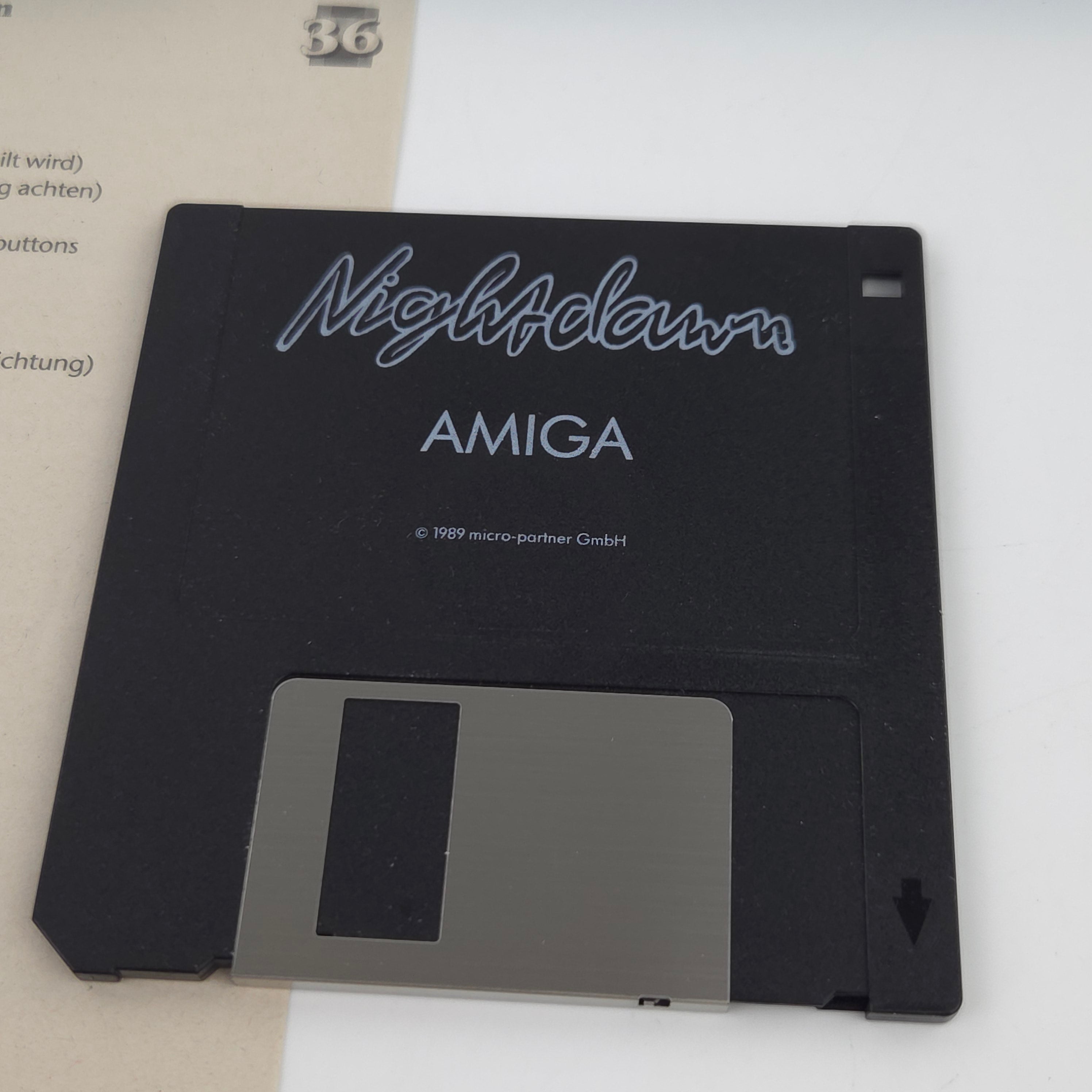 Commodore Amiga Spiel – Night Dawn (OVP PAL)