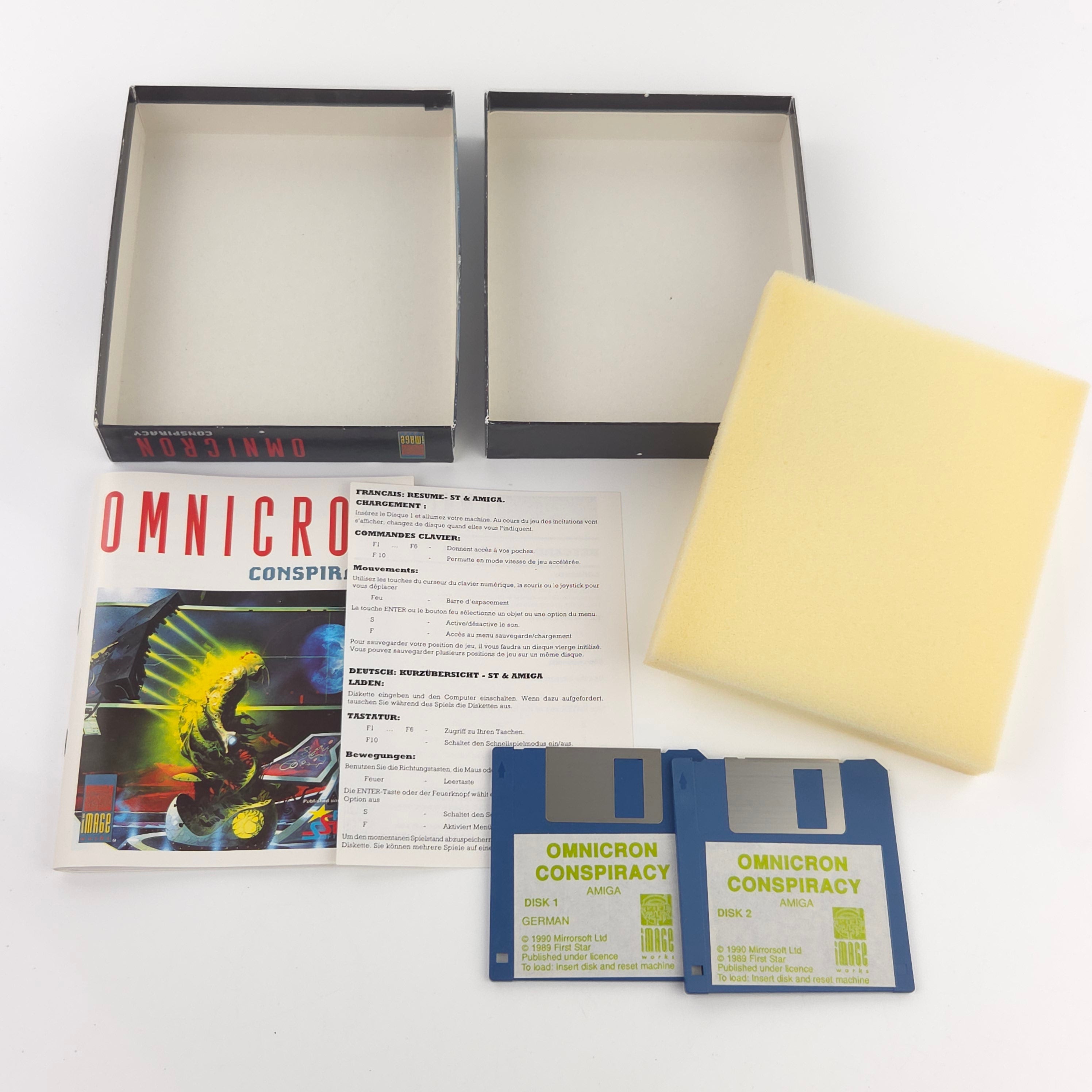 Commodore Amiga Spiel – Omnicron Conspiracy (OVP)