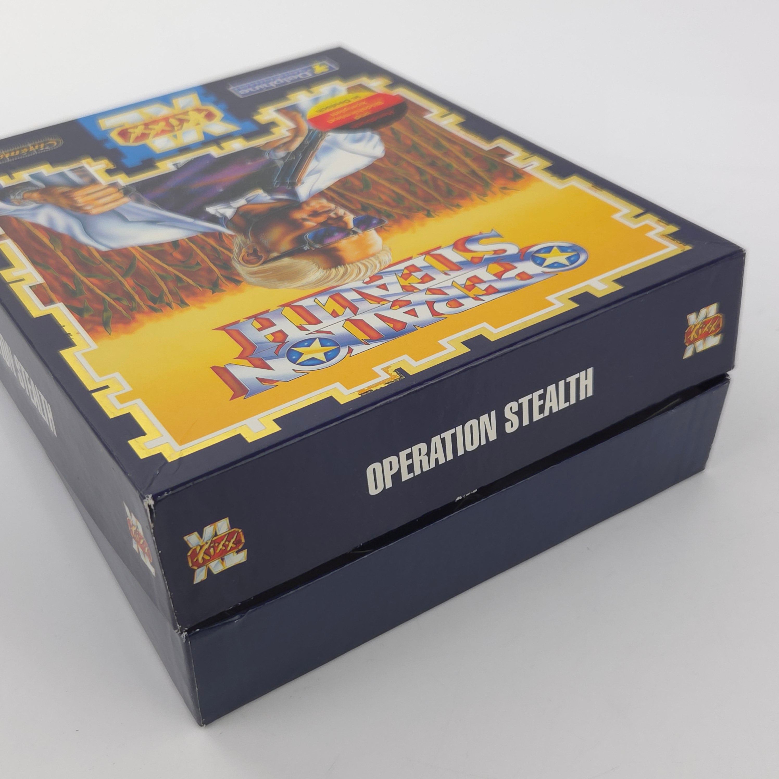 Amiga Spiel Operation Stealth Big Box OVP XL Kixx PAL