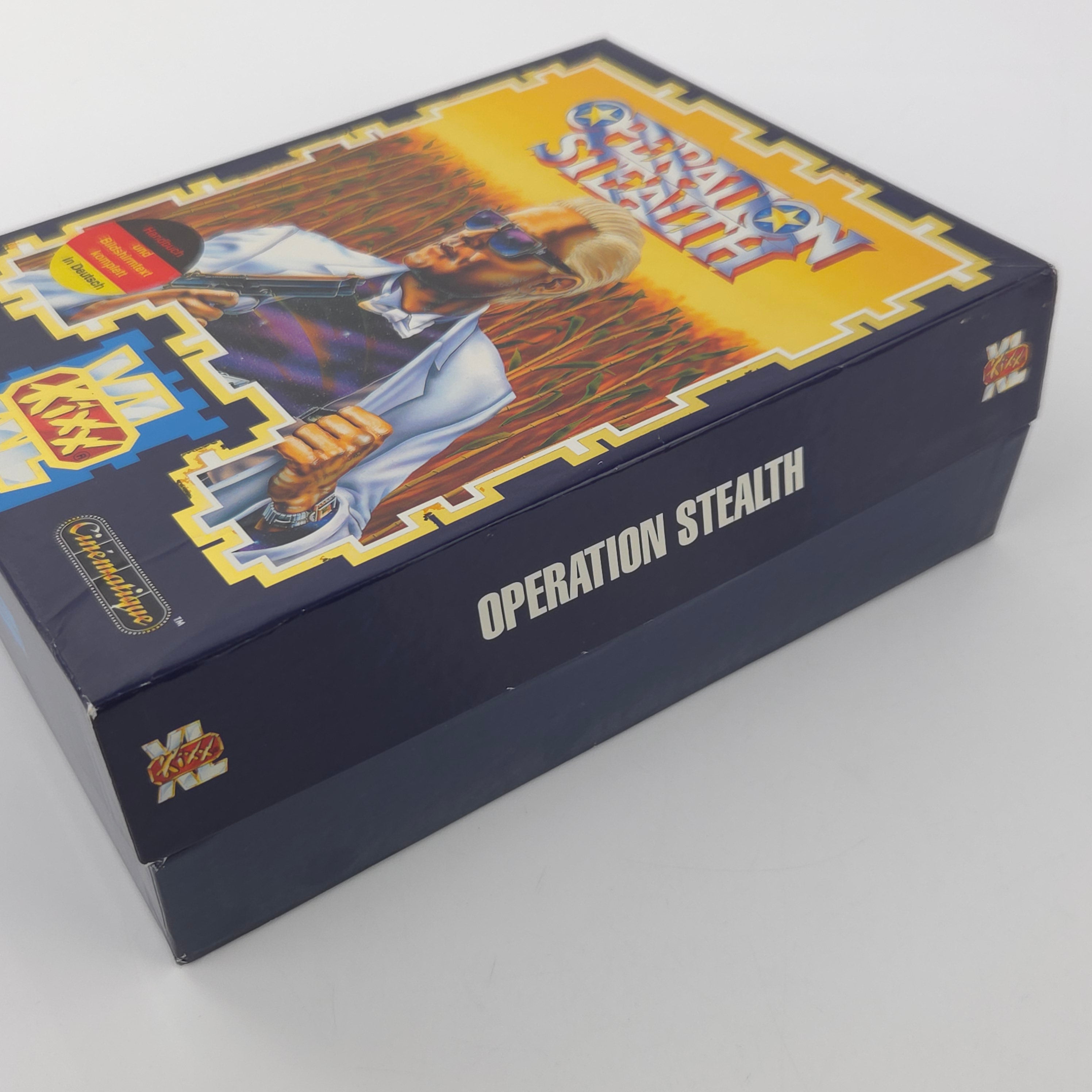Amiga Spiel Operation Stealth Big Box OVP XL Kixx PAL