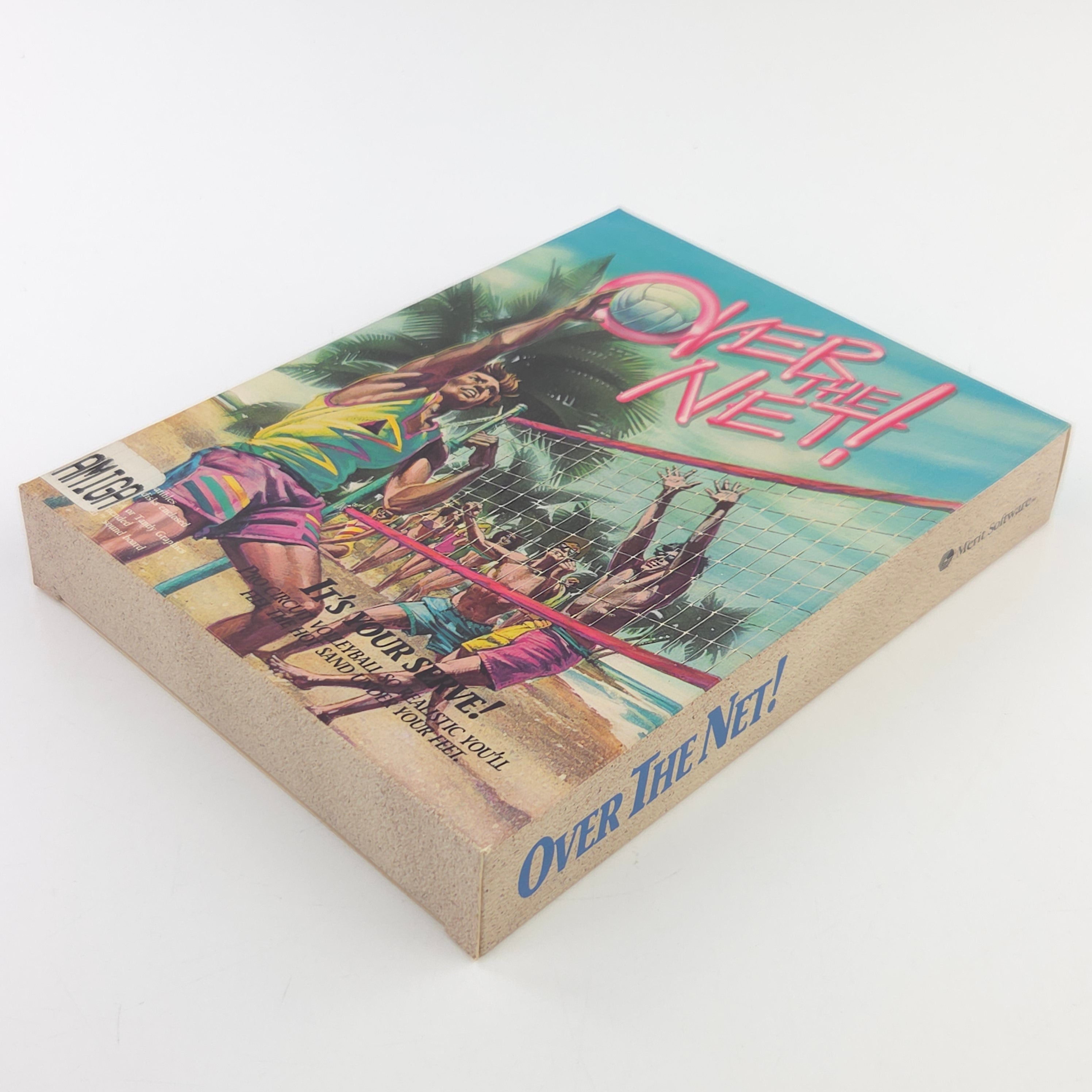 Amiga Spiel Over the Net Big Box OVP PAL Genias 1991
