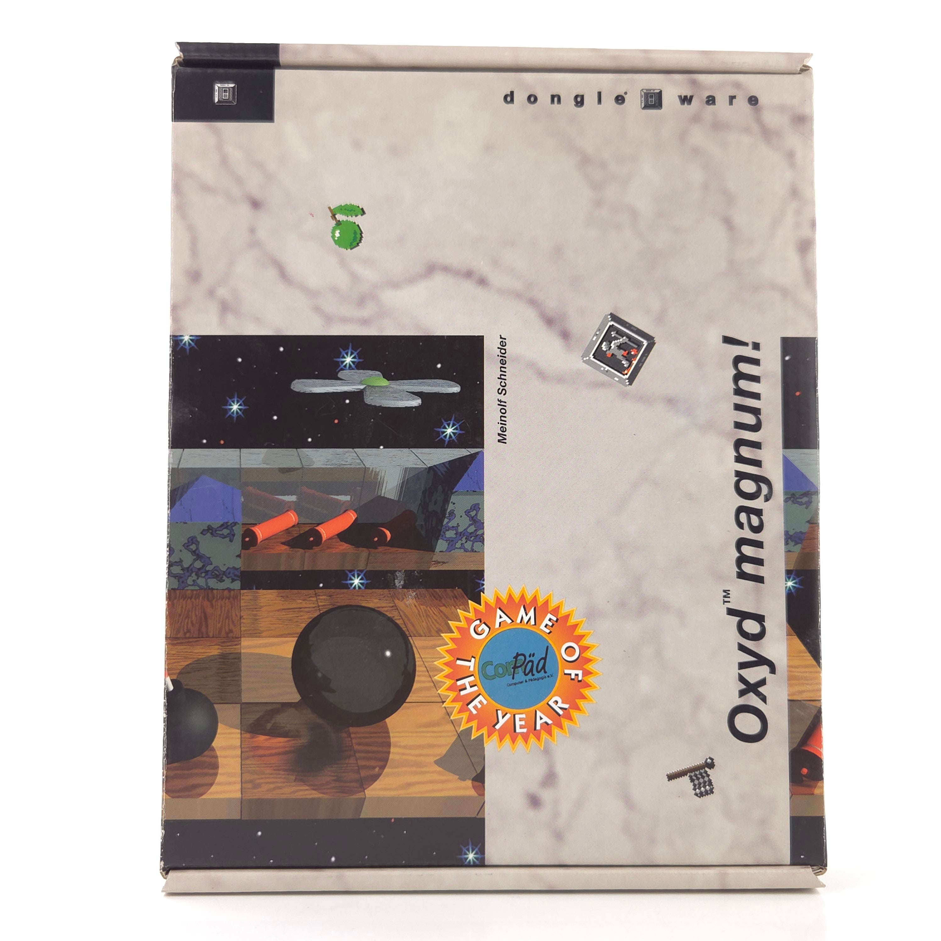 Amiga Spiel Oxyd Magnum CBM PAL Big Box OVP Diskette