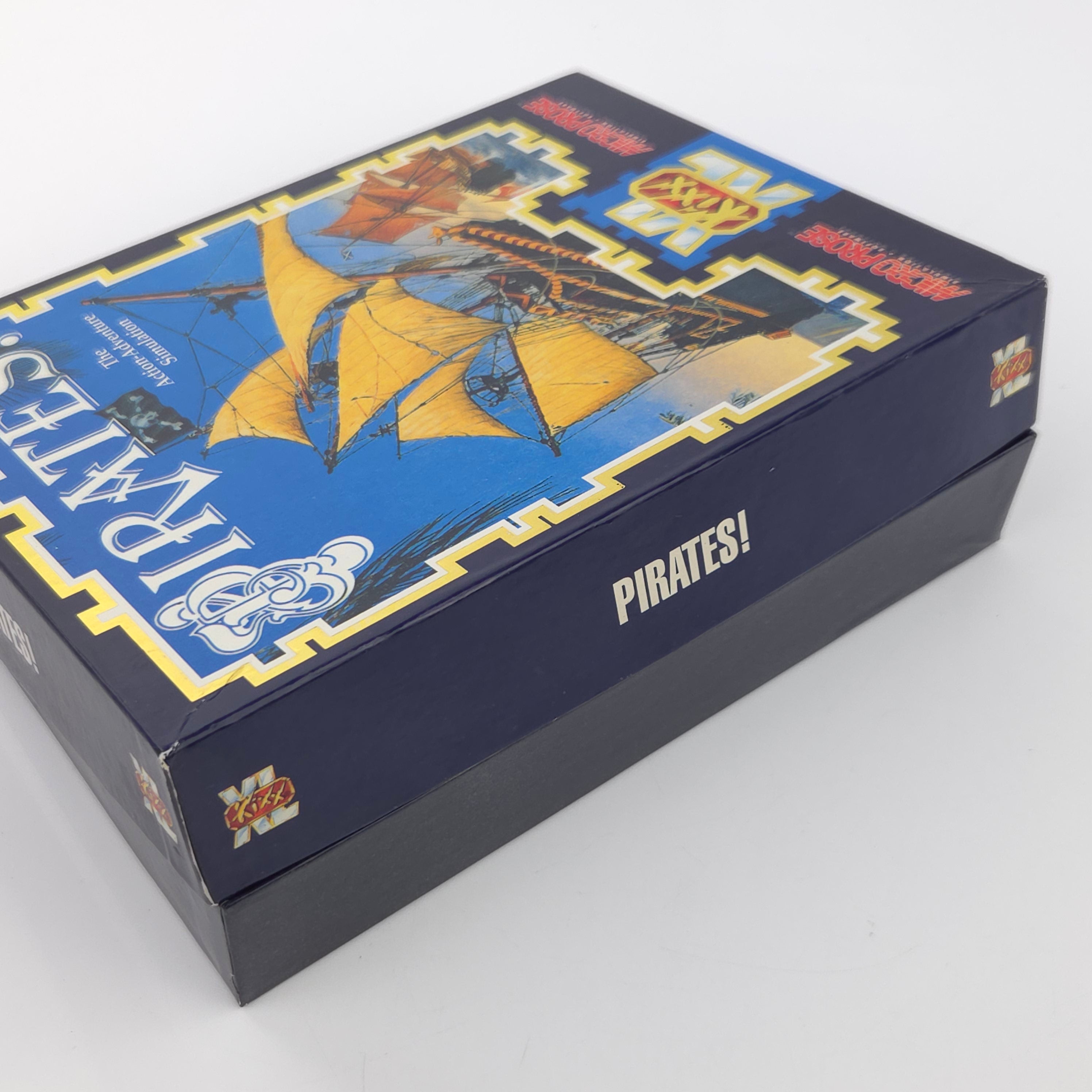 Amiga Spiel Pirates Big Box OVP KIXX 1990 CBM Disk PAL