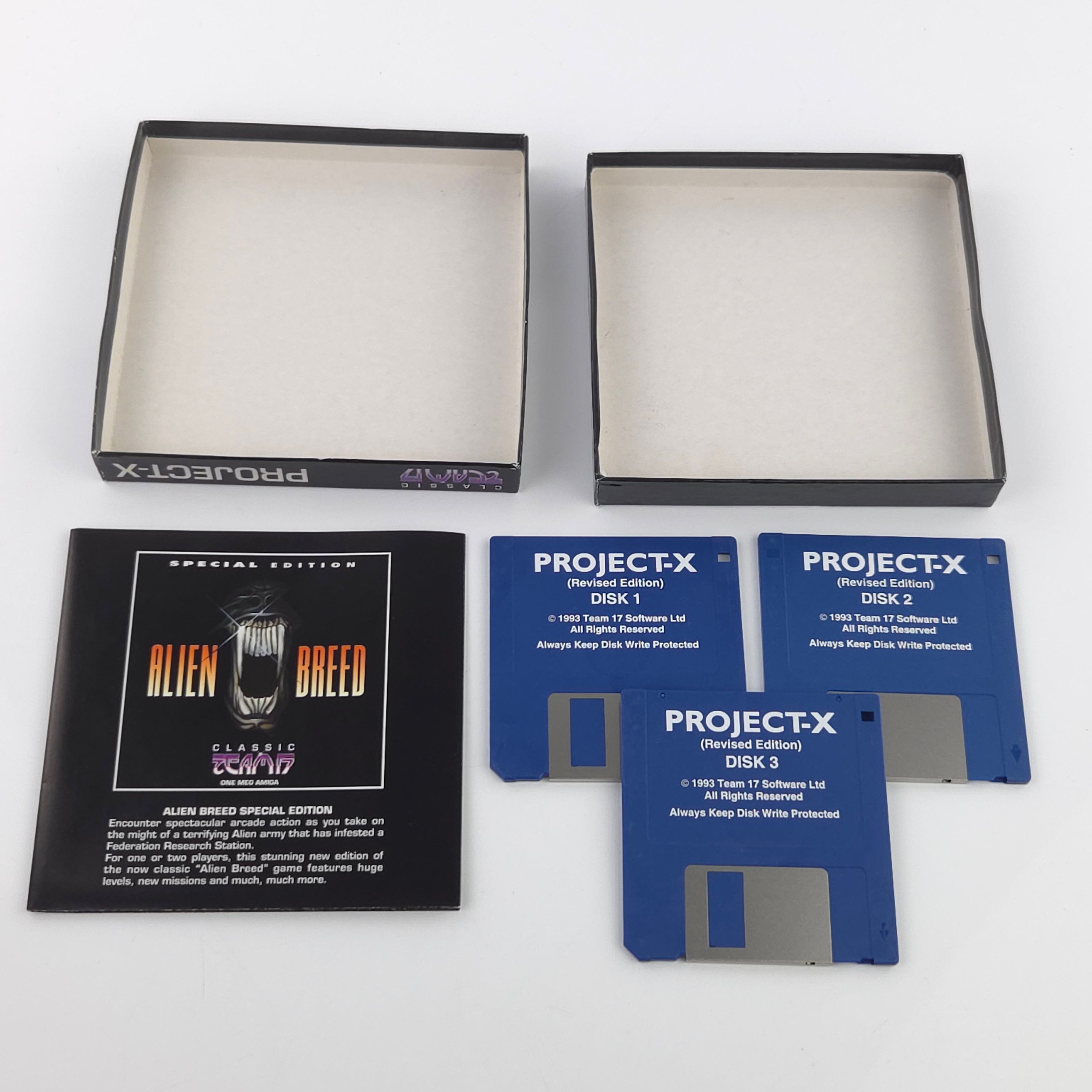 Commodore Amiga Spiel – Project X (OVP PAL)