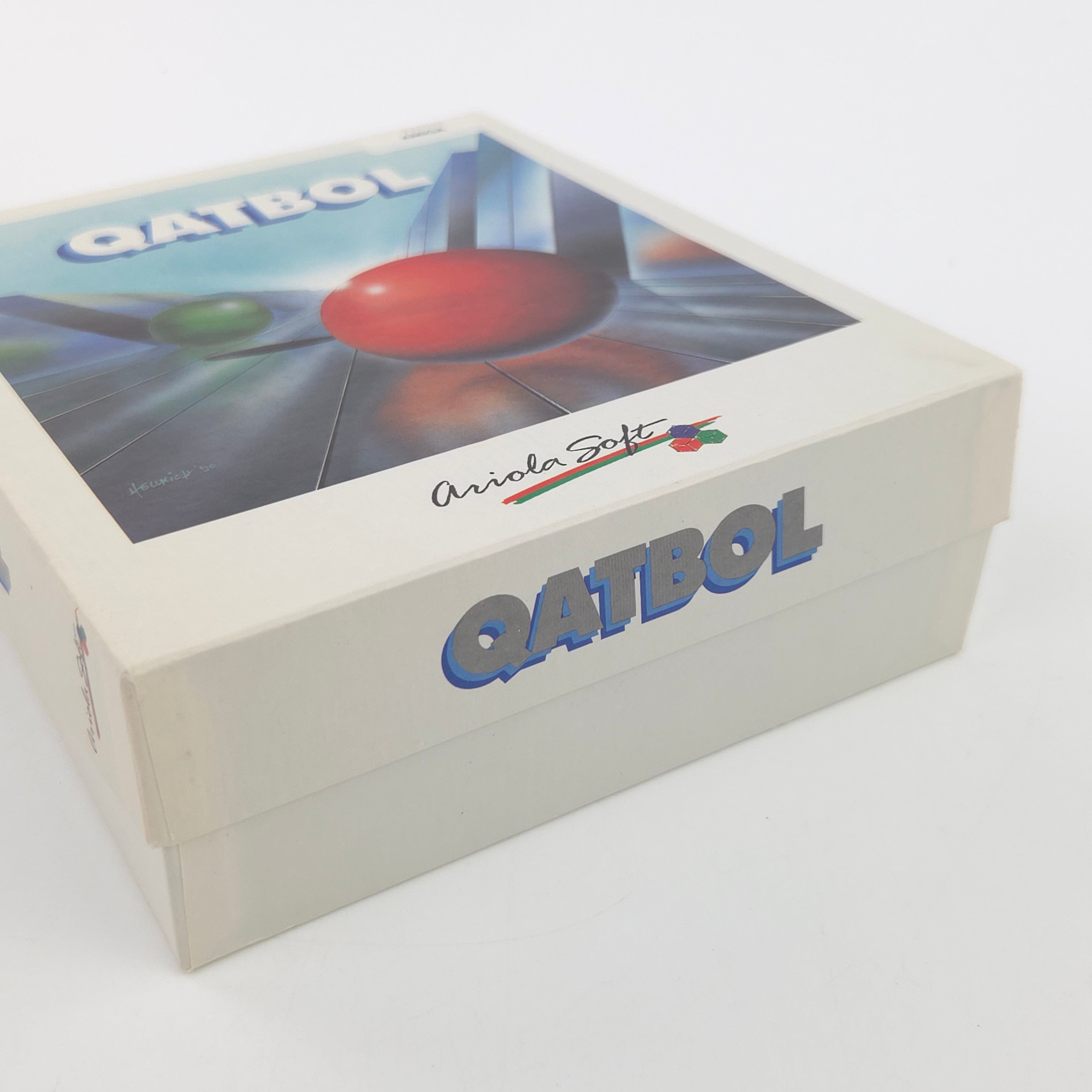 Commodore Amiga Spiel – Qatbol (OVP CIB PAL)