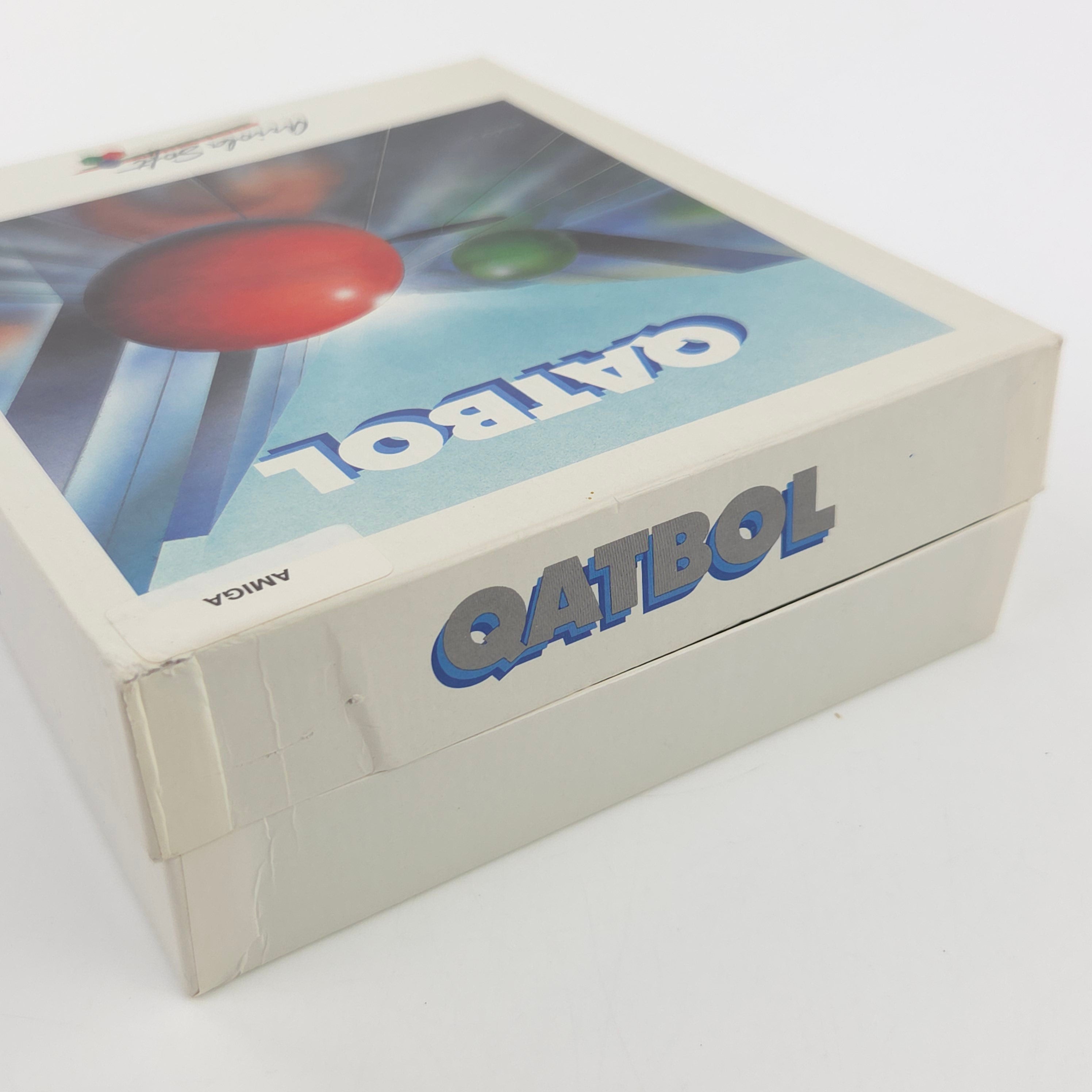 Commodore Amiga Spiel – Qatbol (OVP CIB PAL)