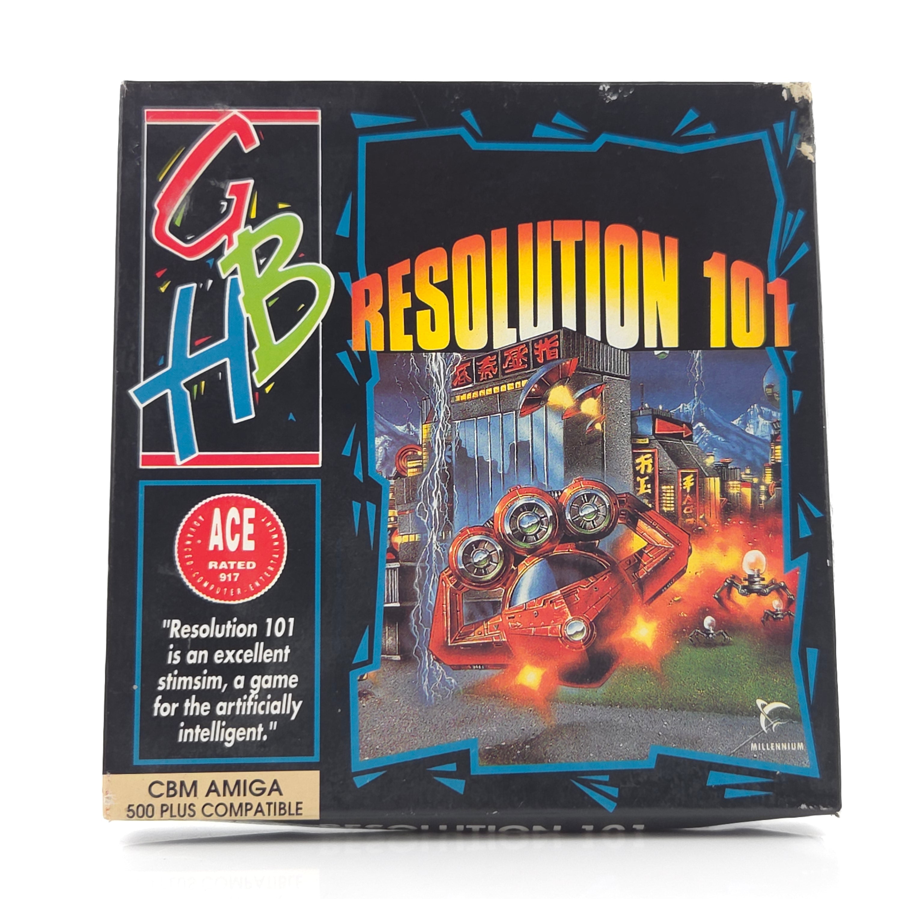 Commodore Amiga Spiel – Resolution 101 (OVP PAL)