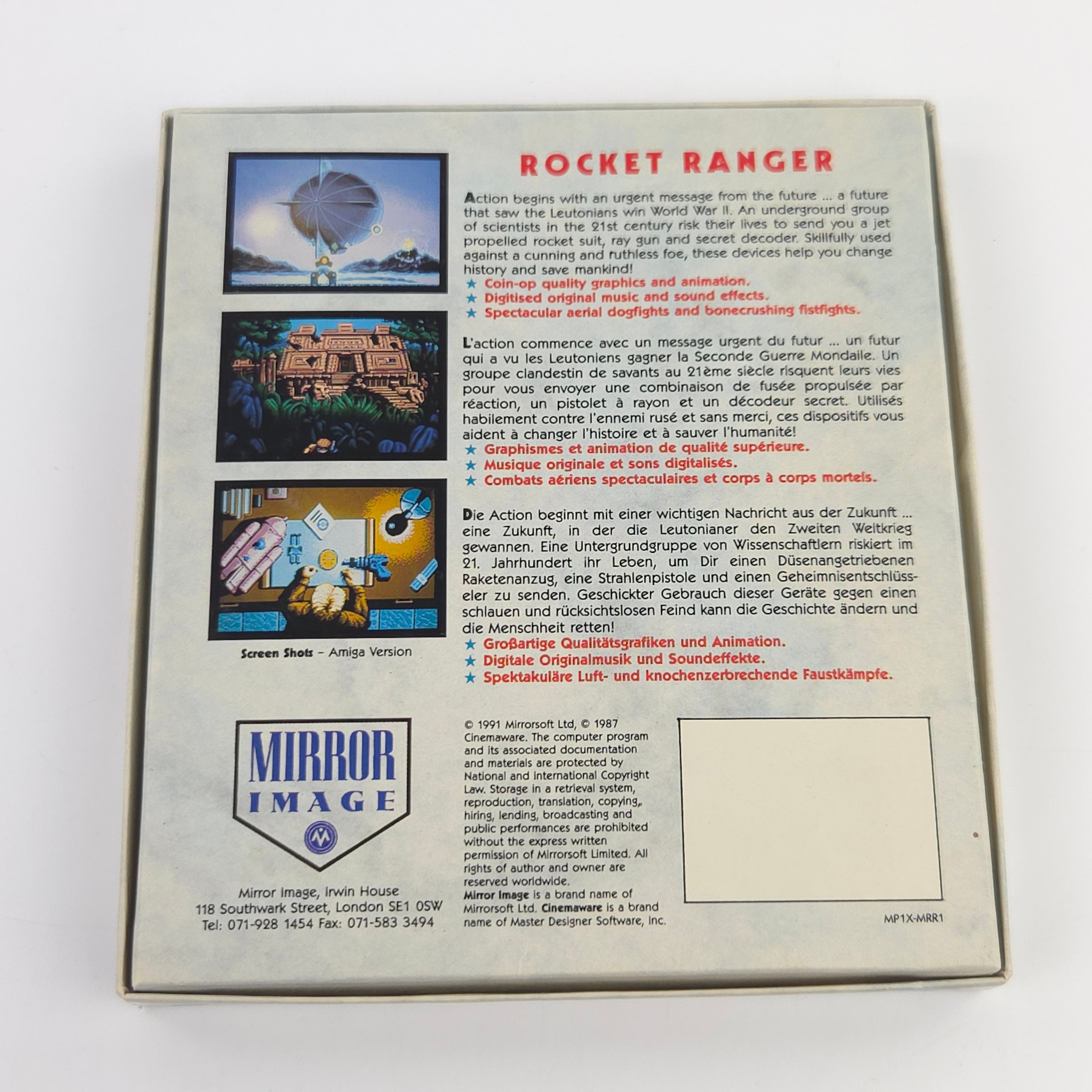 Commodore Amiga Spiel – Rocket Ranger (OVP PAL)