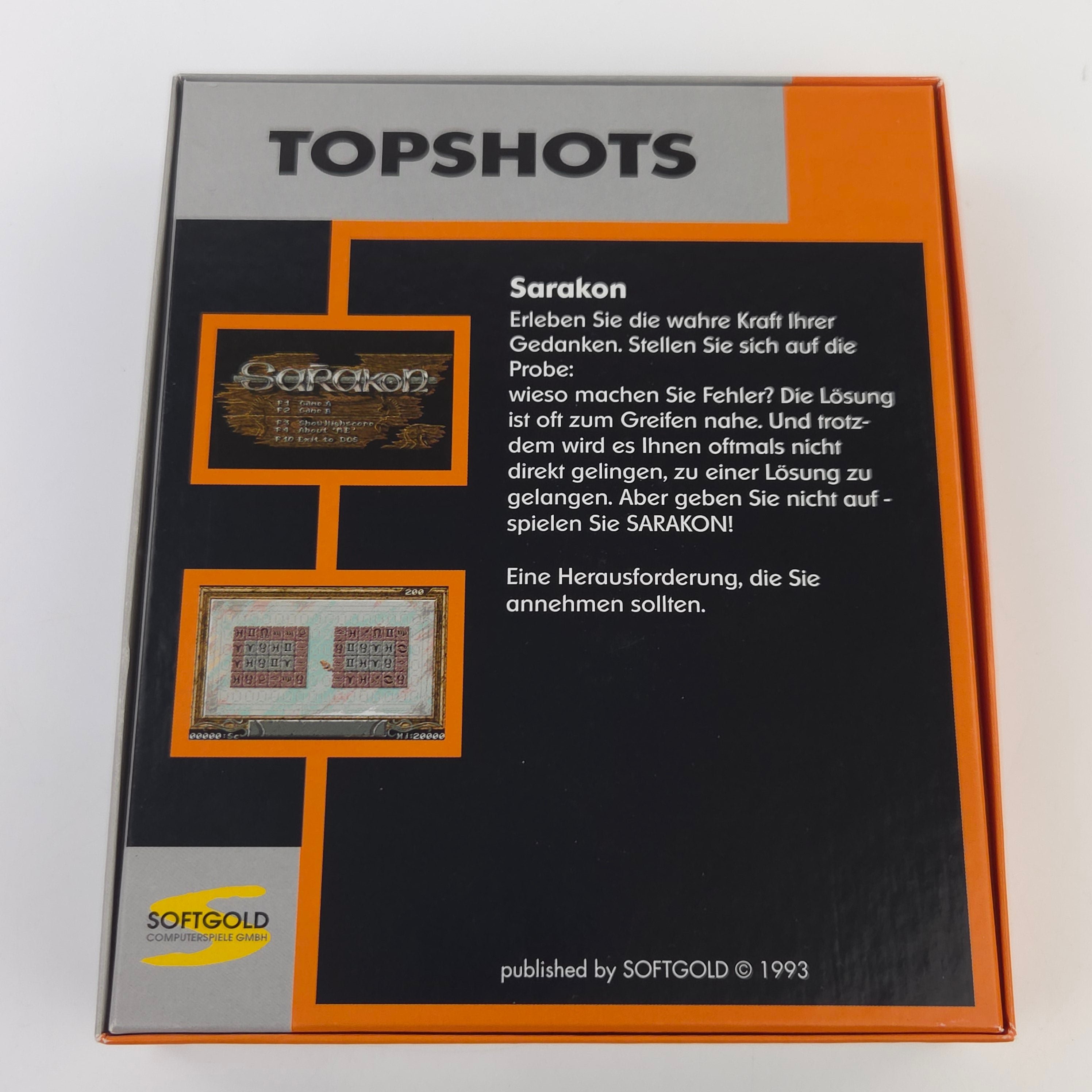 Commodore Amiga Spiel – Sarakon (OVP PAL)