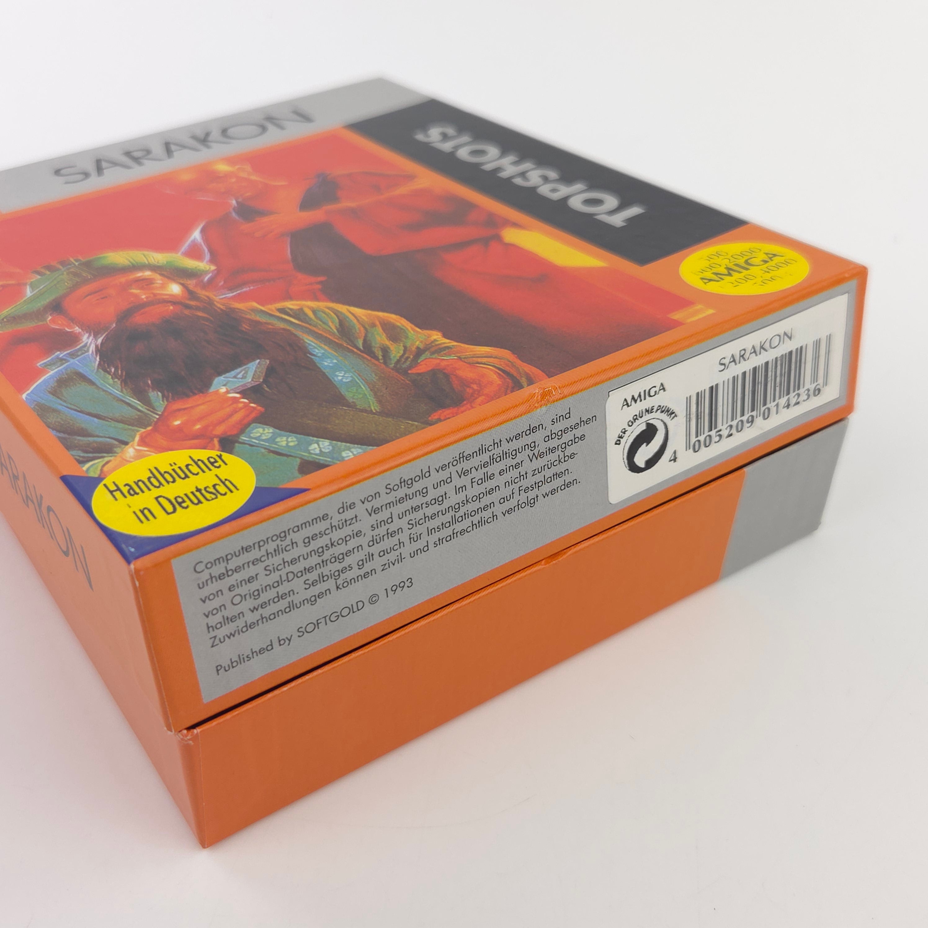 Commodore Amiga Spiel – Sarakon (OVP PAL)