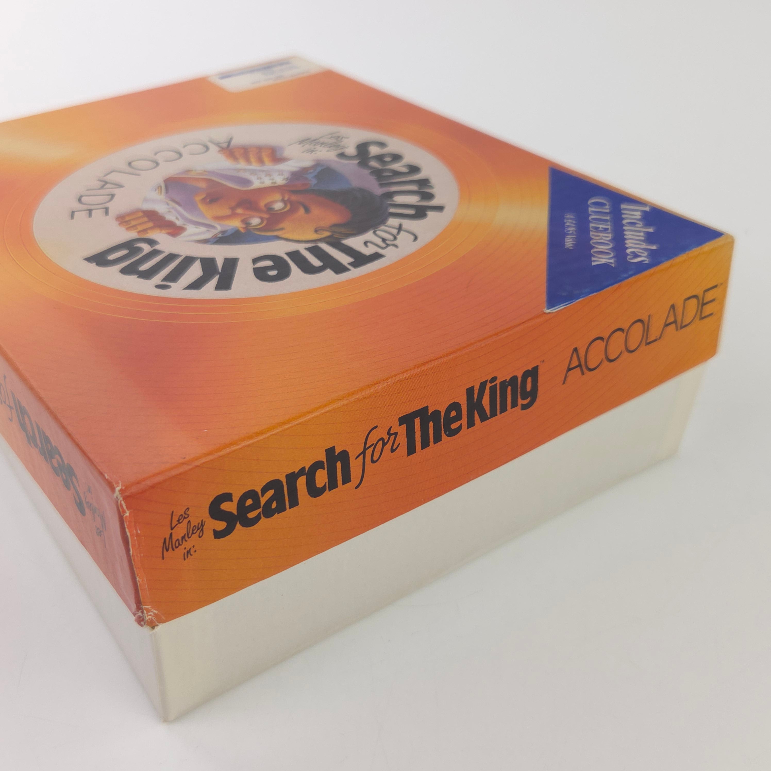 Amiga Spiel Search for the King Accolade Big Box OVP PAL