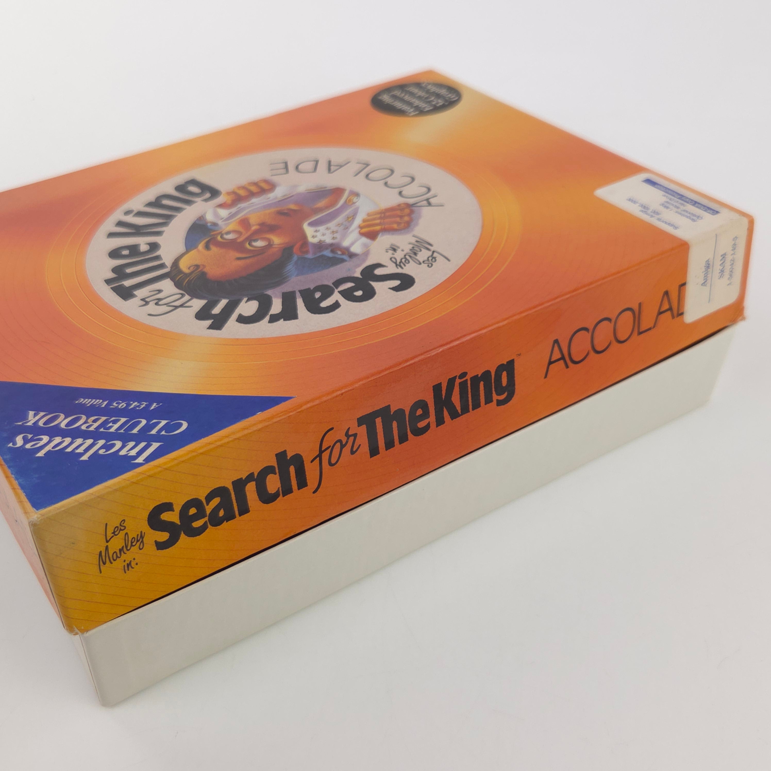 Amiga Spiel Search for the King Accolade Big Box OVP PAL