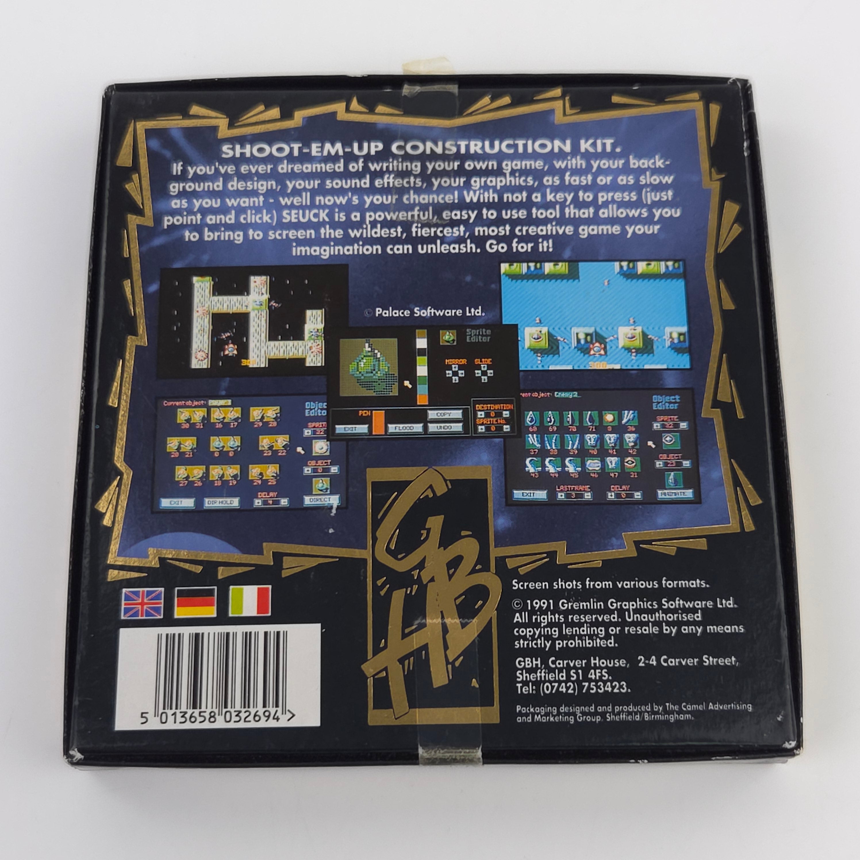 Commodore Amiga Spiel – Shoot Em-Up Construction Kit OVP