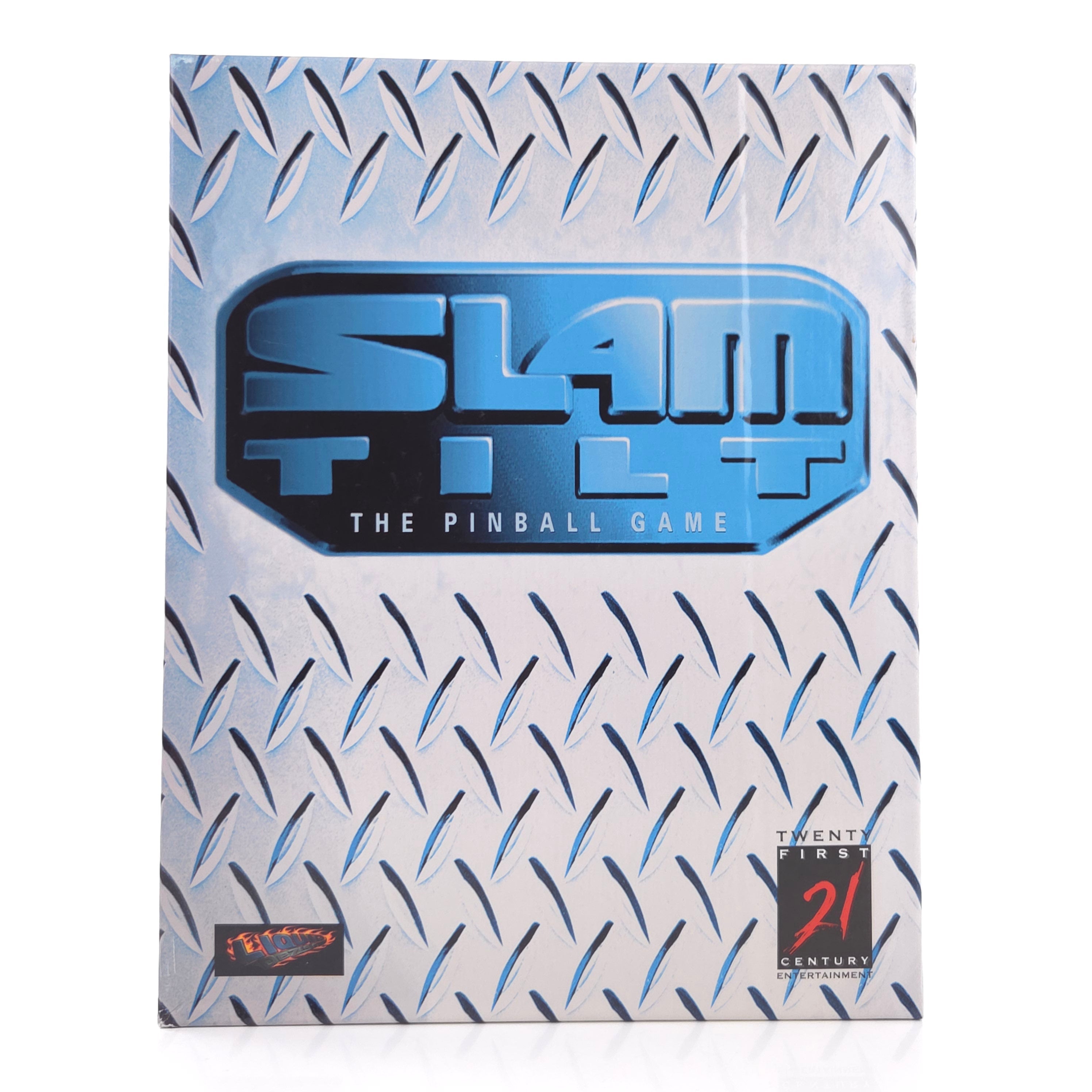 Amiga Spiel Slam Tilt Pinball Big Box OVP PAL Diskette