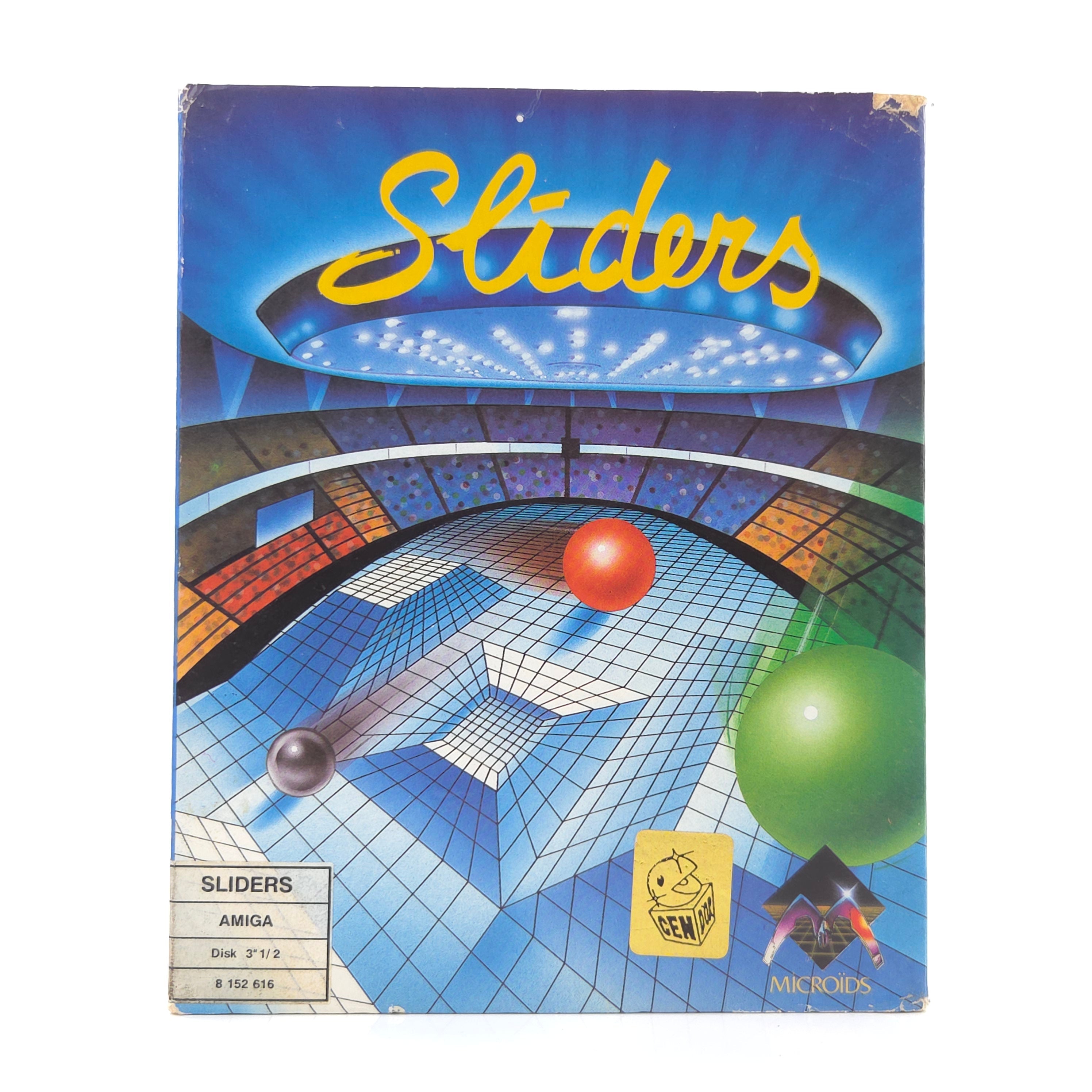 Commodore Amiga Spiel – Sliders (OVP PAL)