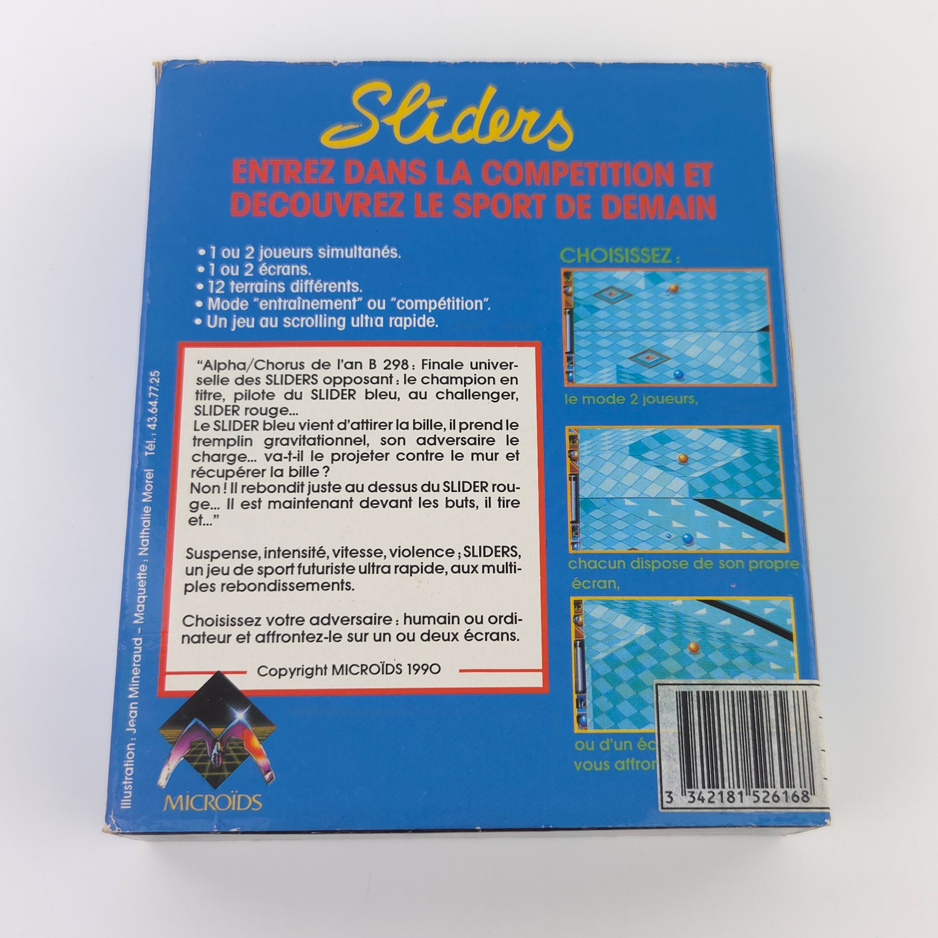 Commodore Amiga Spiel – Sliders (OVP PAL)