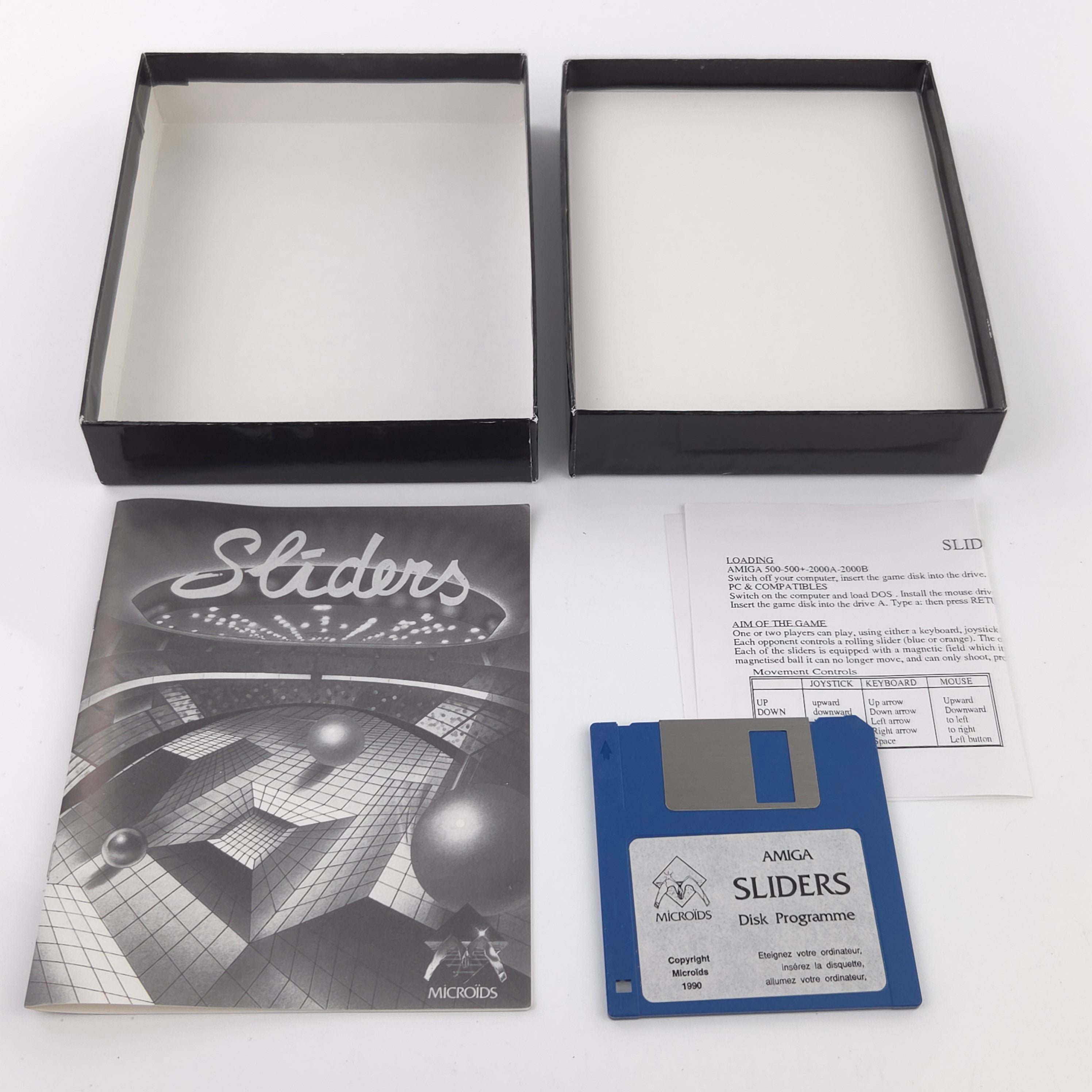Commodore Amiga Spiel – Sliders (OVP PAL)